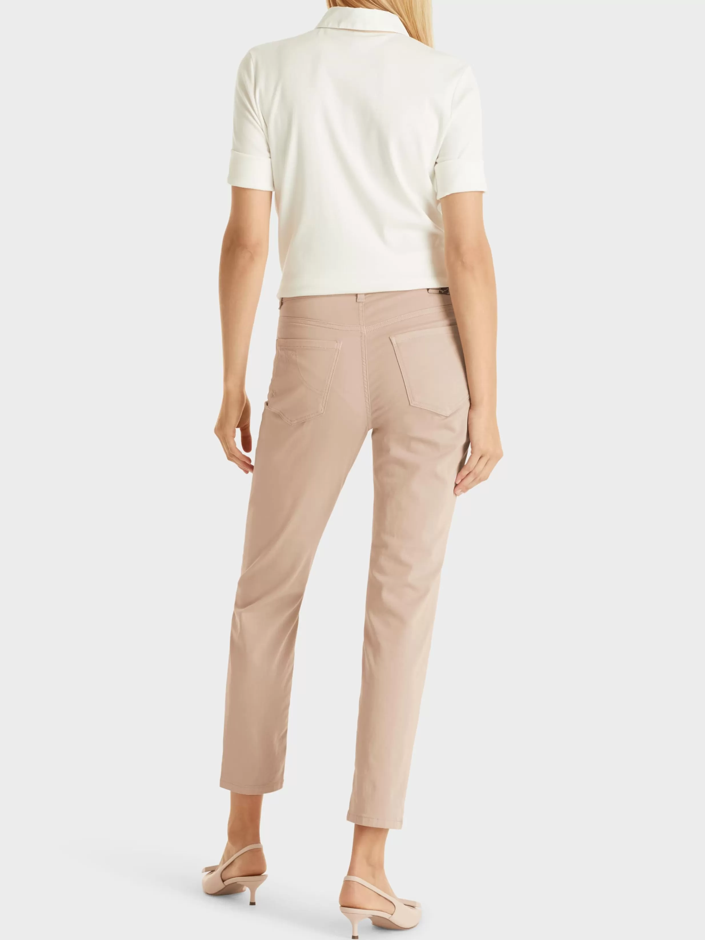 Hot Marc Cain 5-Pocket-Hose SILEA – 7/8-lang light stone