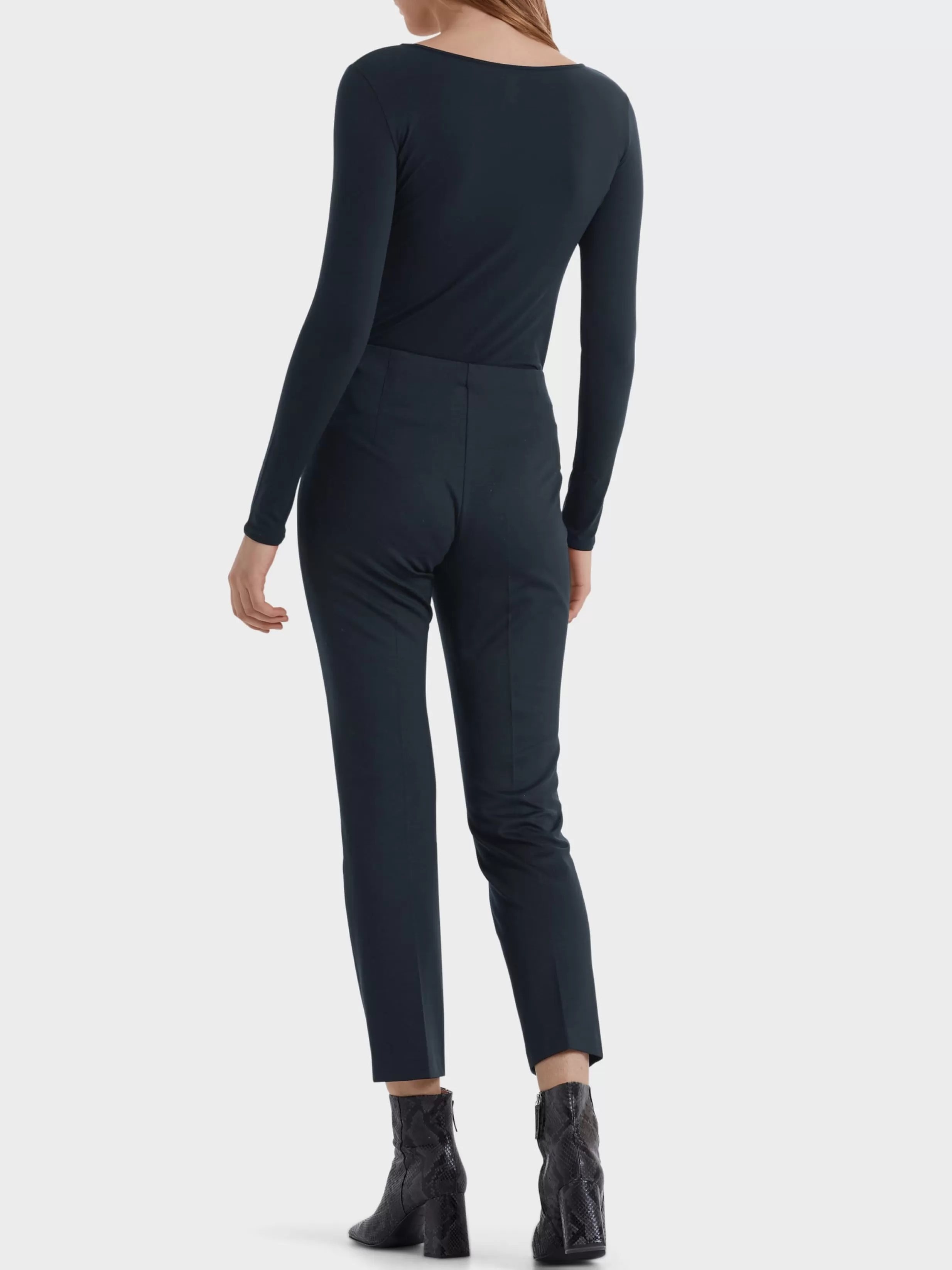 Shop Marc Cain 7/8 Hose aus feinem Jersey midnight blue