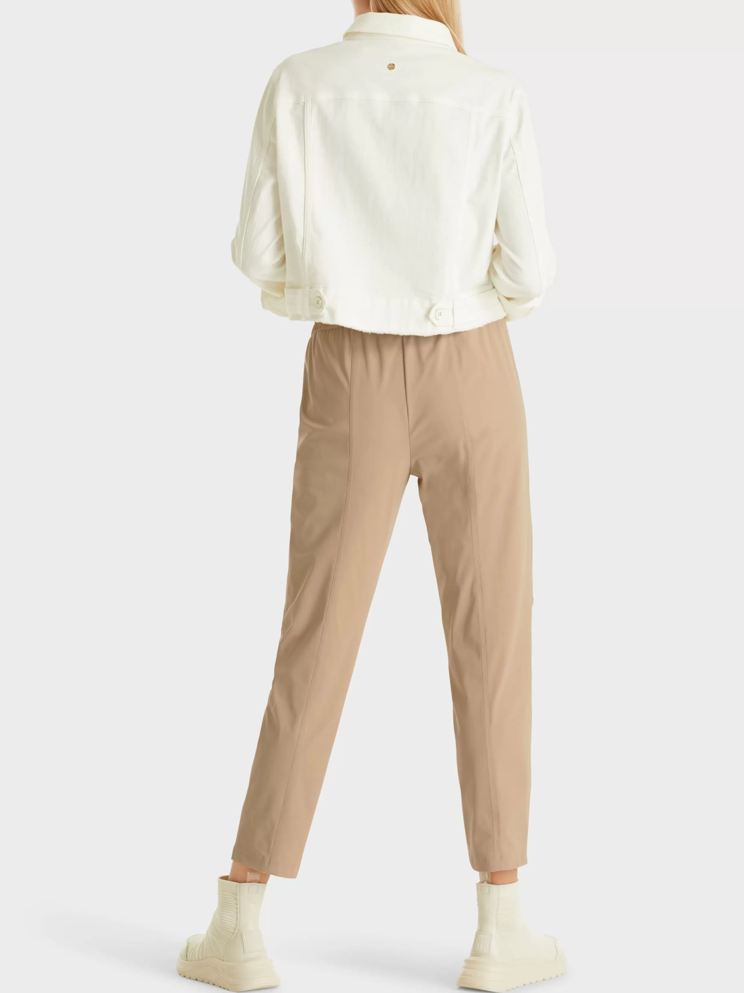 Cheap Marc Cain 7/8-lange Hose RHODOS mit Joggingbund granola