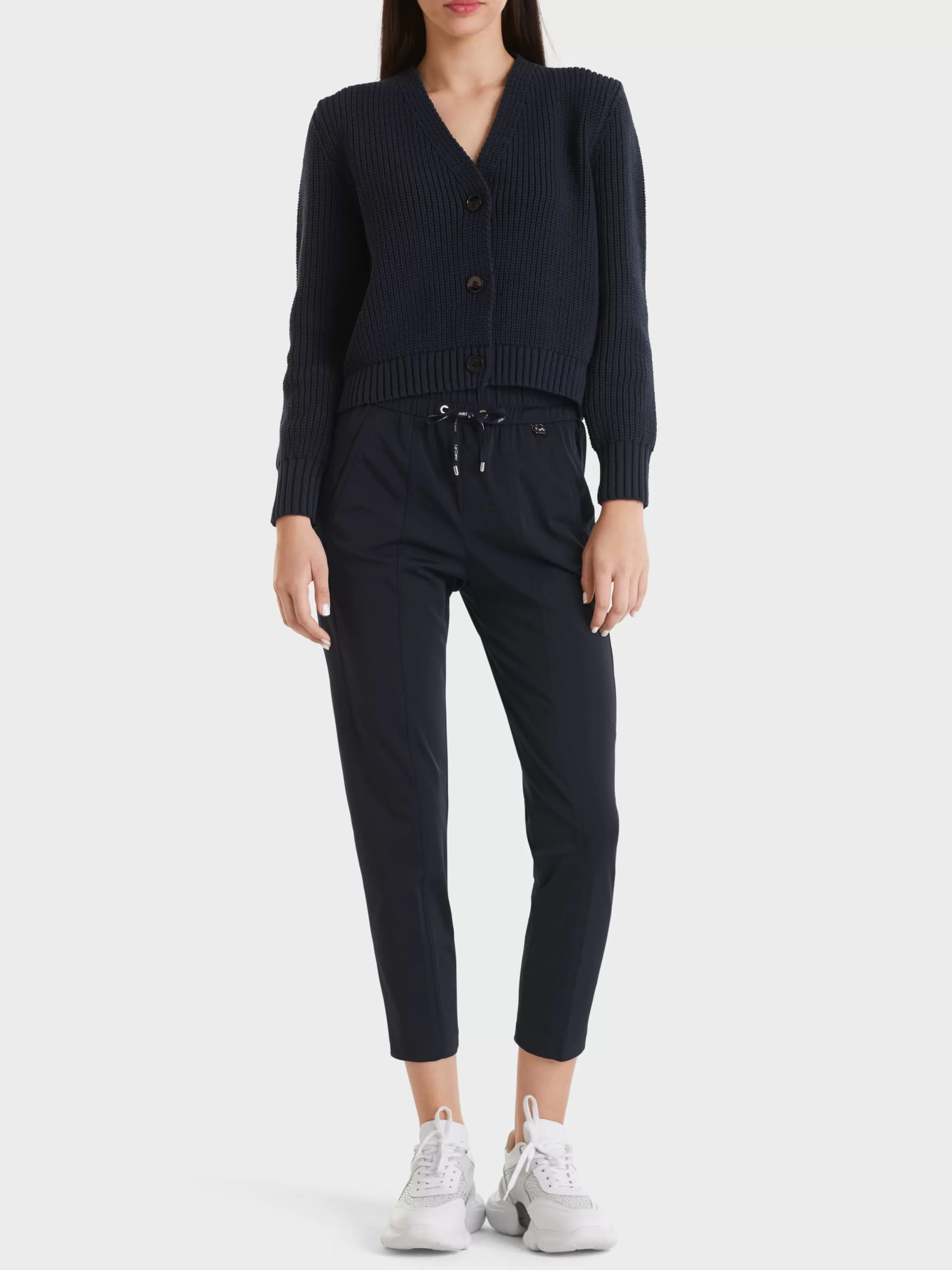 Outlet Marc Cain 7/8-lange Hose RHODOS mit Joggingbund midnight blue