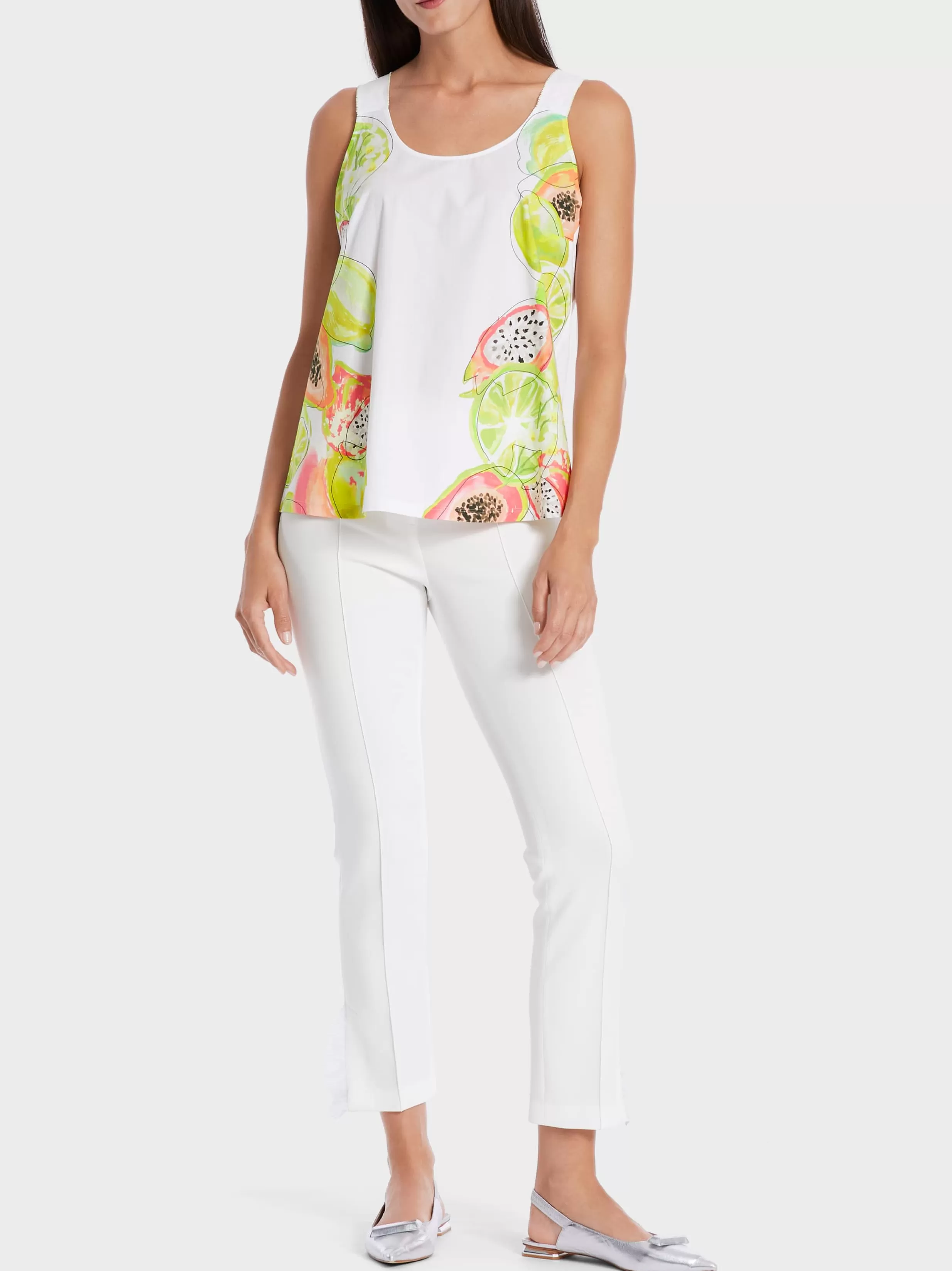 Flash Sale Marc Cain Ausgestelltes Top white