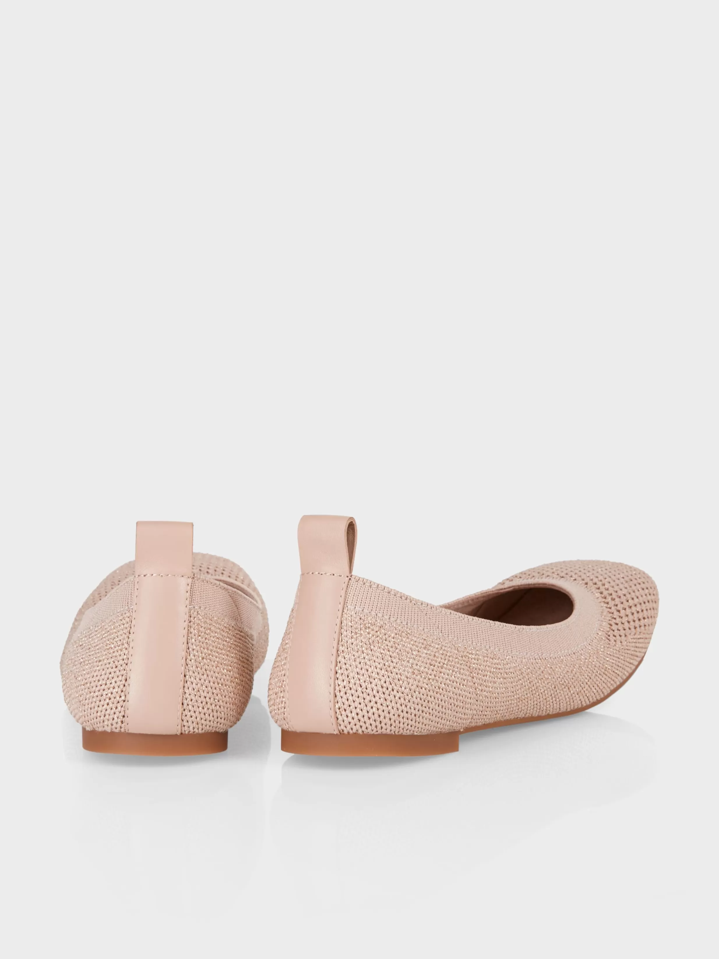 Best Marc Cain Ballerinas mit Jacquardstrick soft rose