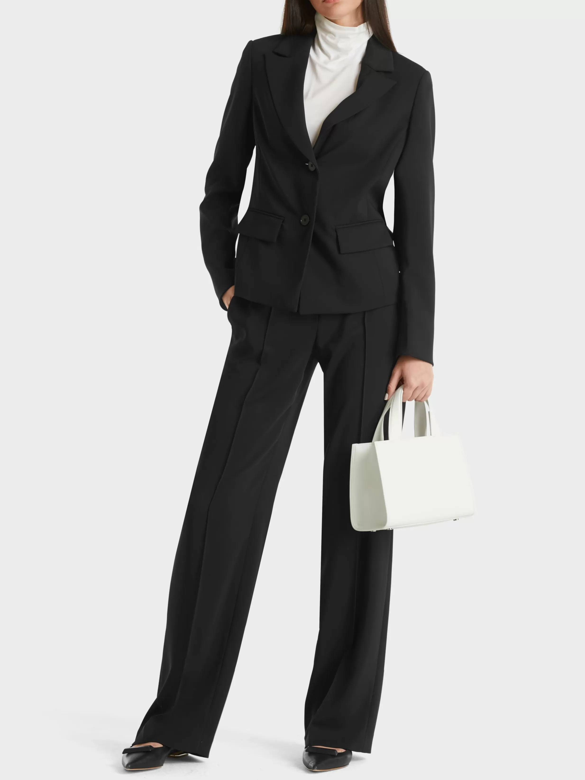 Best Sale Marc Cain Blazer mit aufsteigendem Revers black