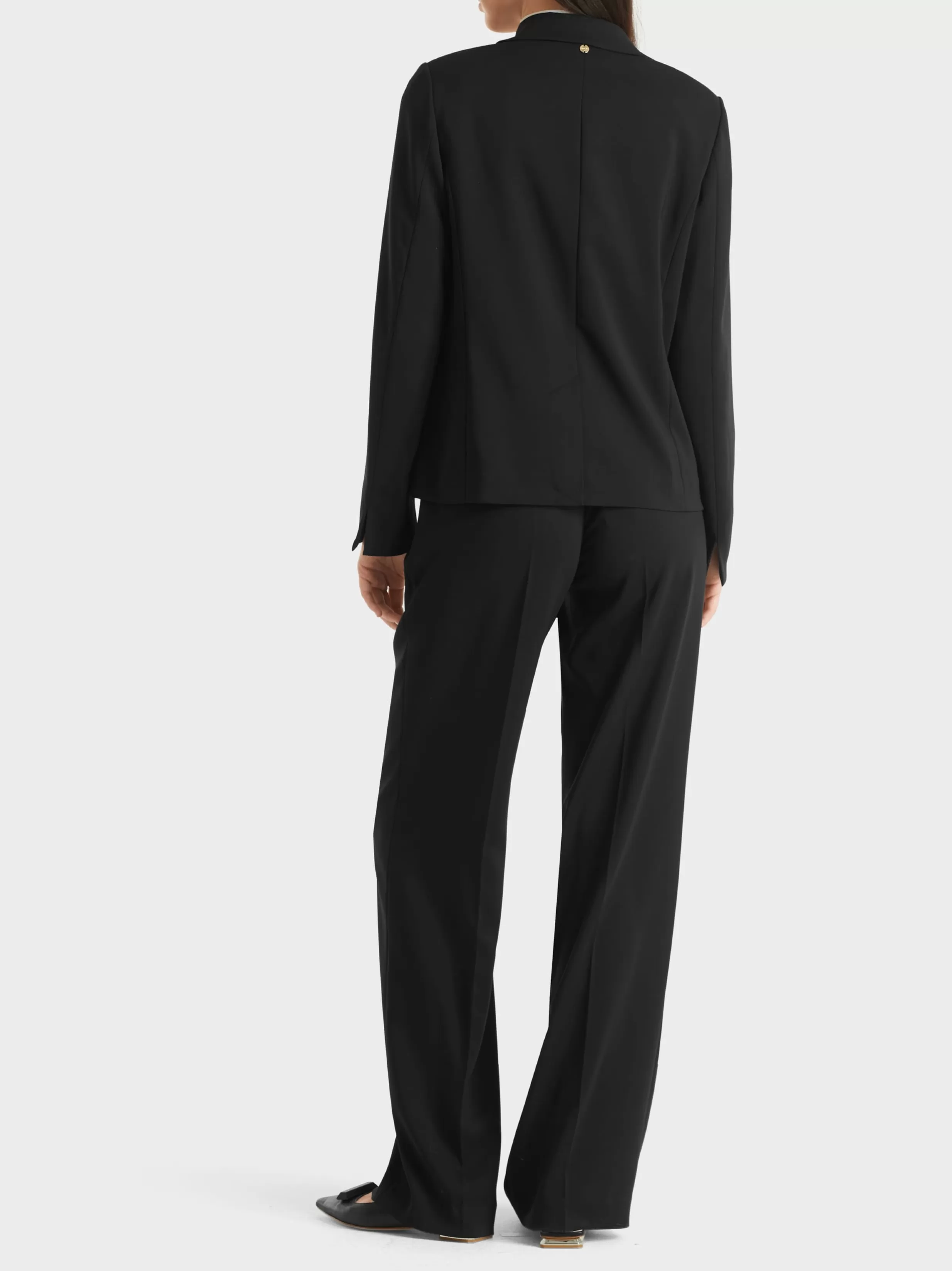 Best Sale Marc Cain Blazer mit aufsteigendem Revers black