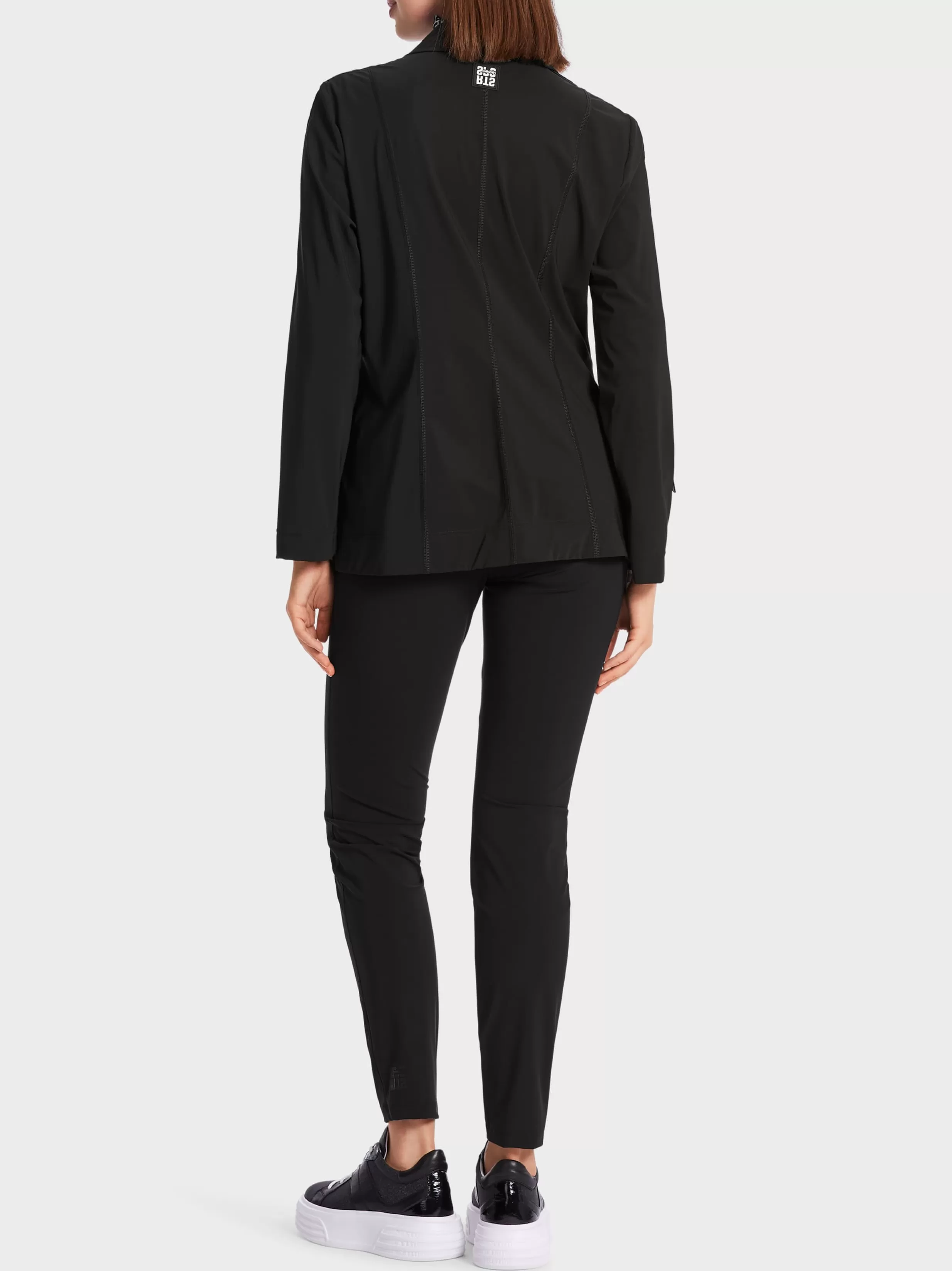 Hot Marc Cain Blazer mit gerafftem Ärmel black