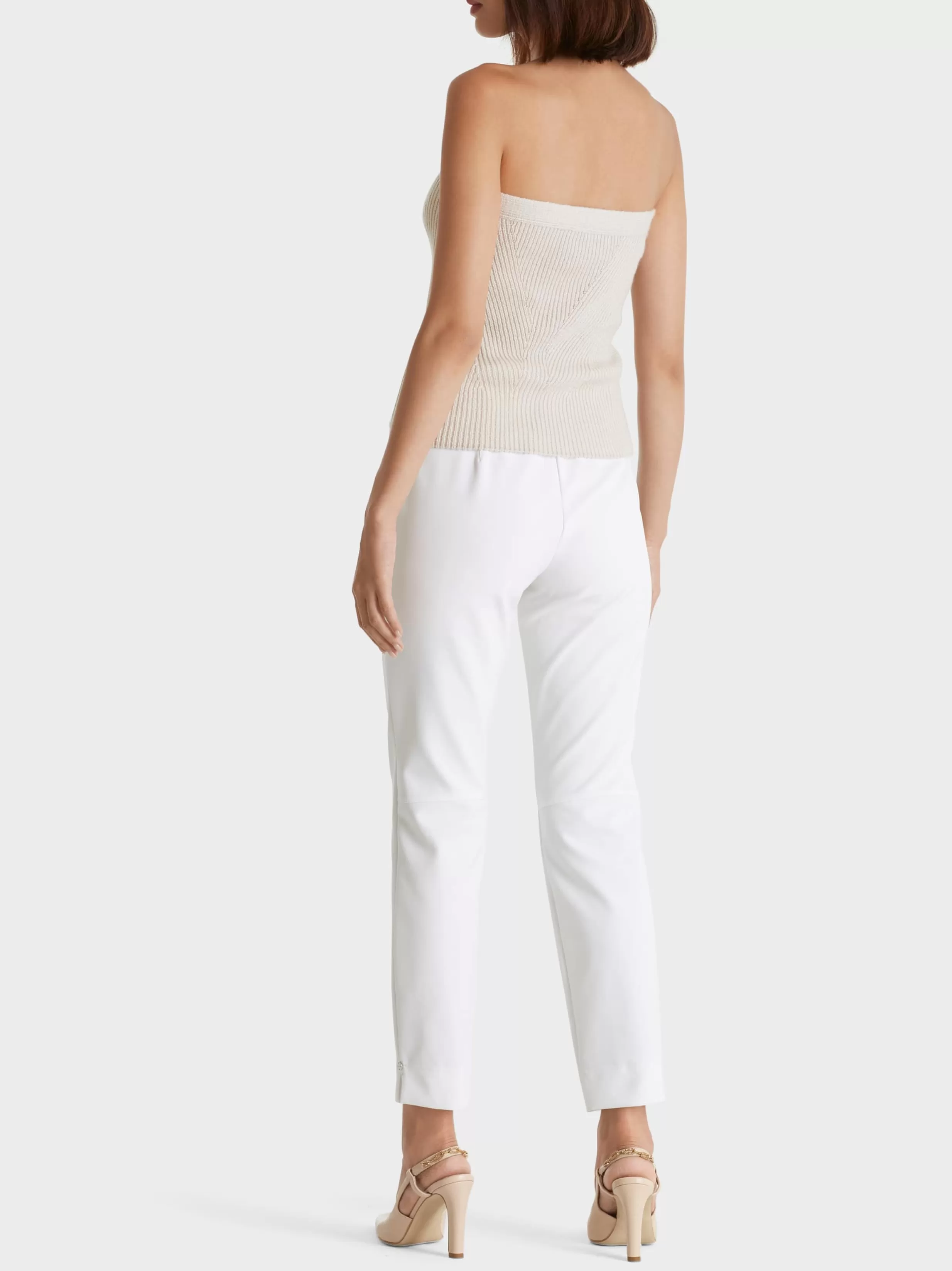 Online Marc Cain Bleistifthose SOFIA – knöchellang off-white