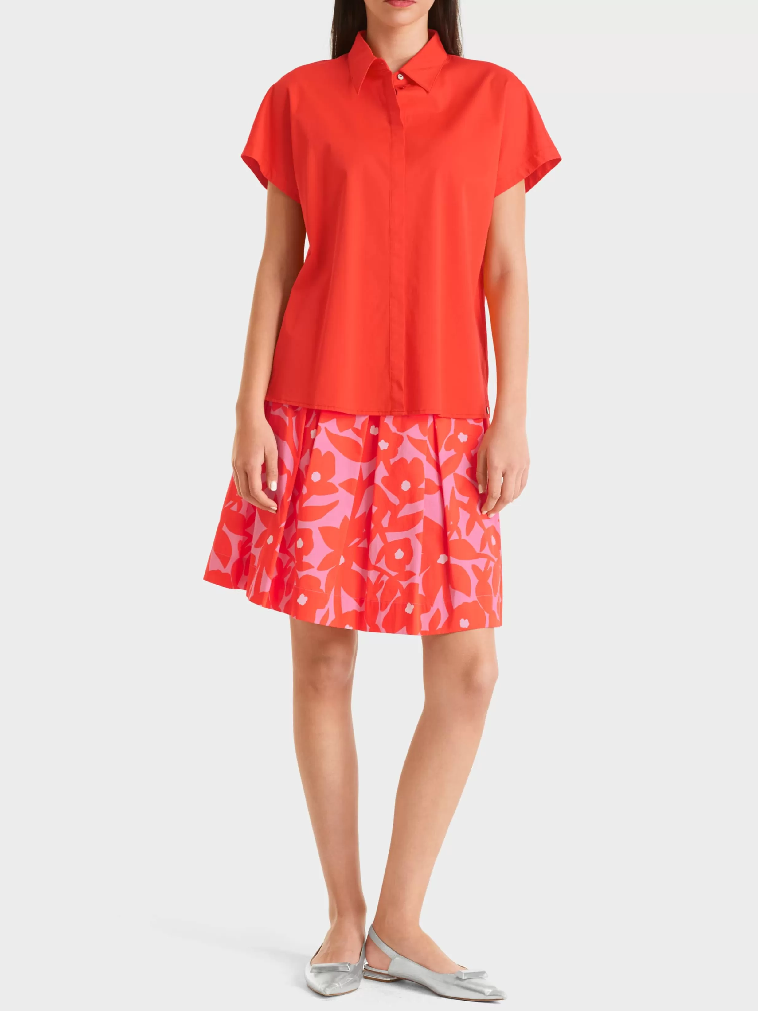 Cheap Marc Cain Bluse in Kimonoform bright tomato