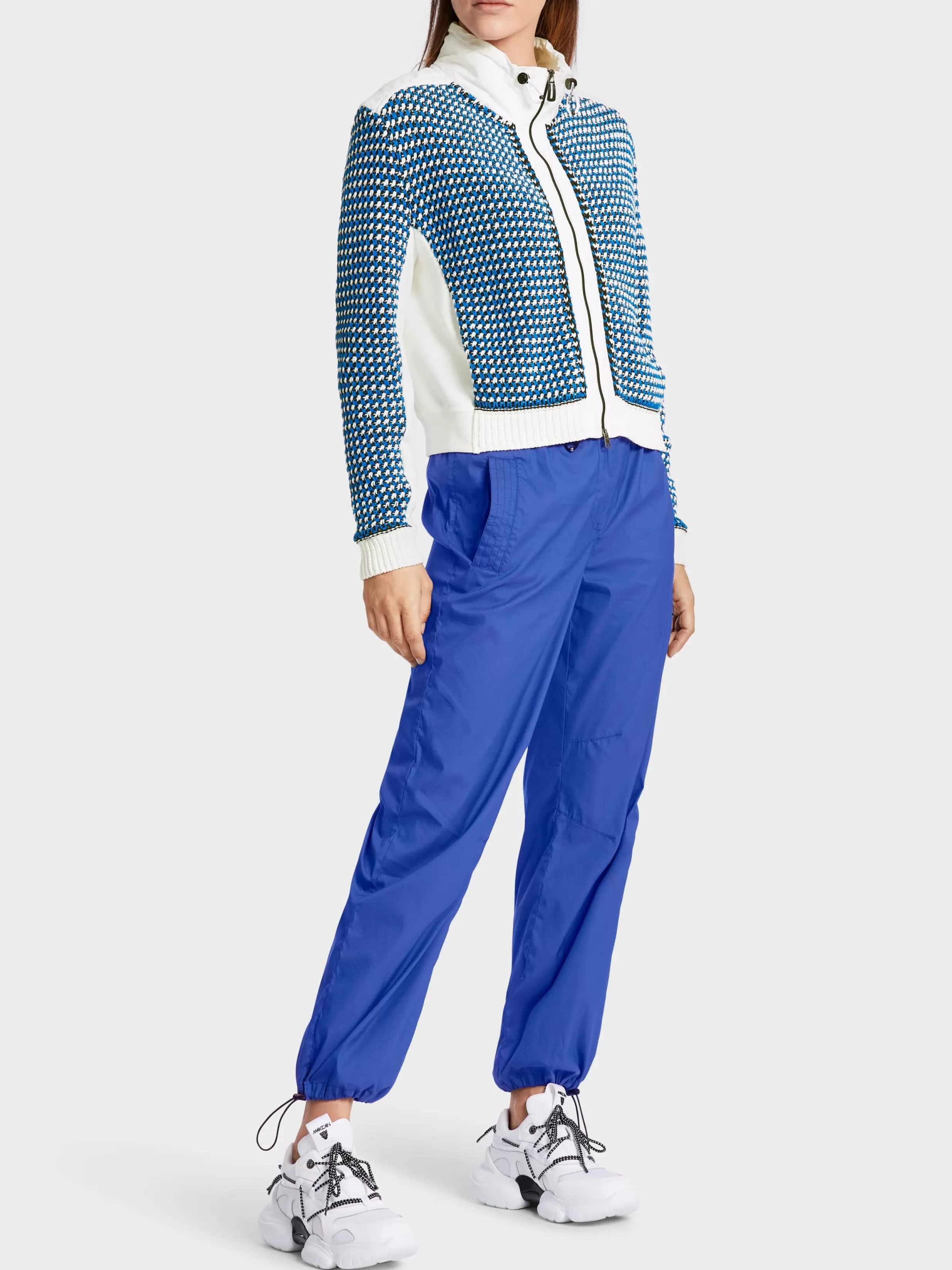 Store Marc Cain Cardigan mit Zipp Knitted in Germany bright royal blue