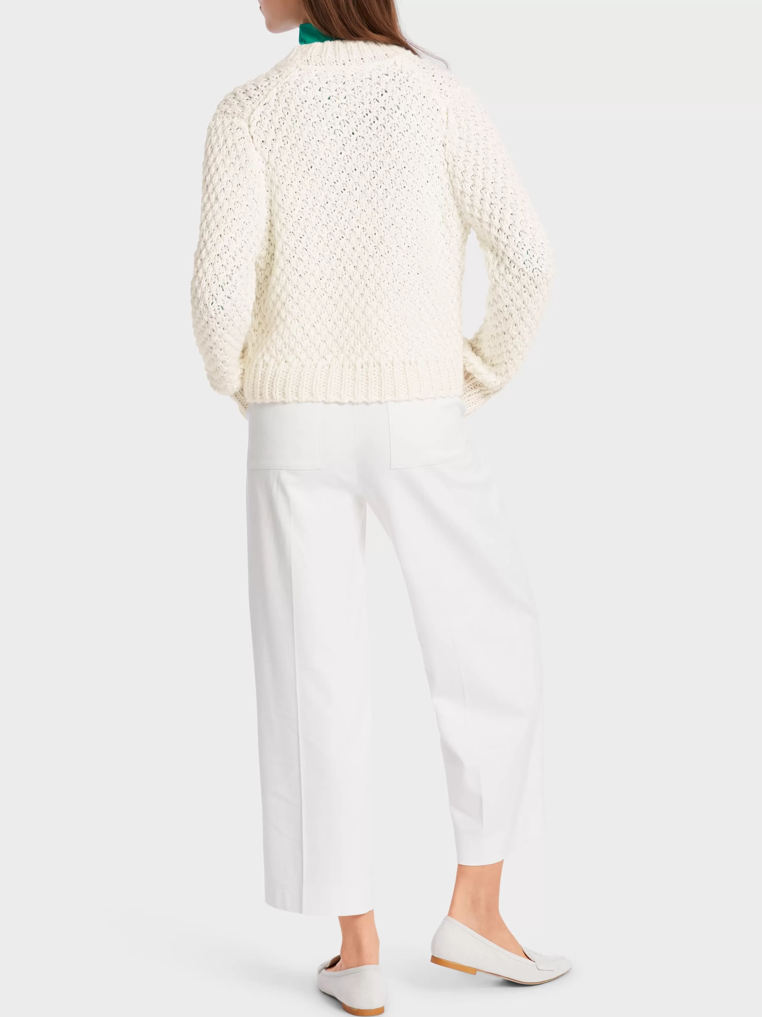 Sale Marc Cain Cardigan "Rethink Together" off-white