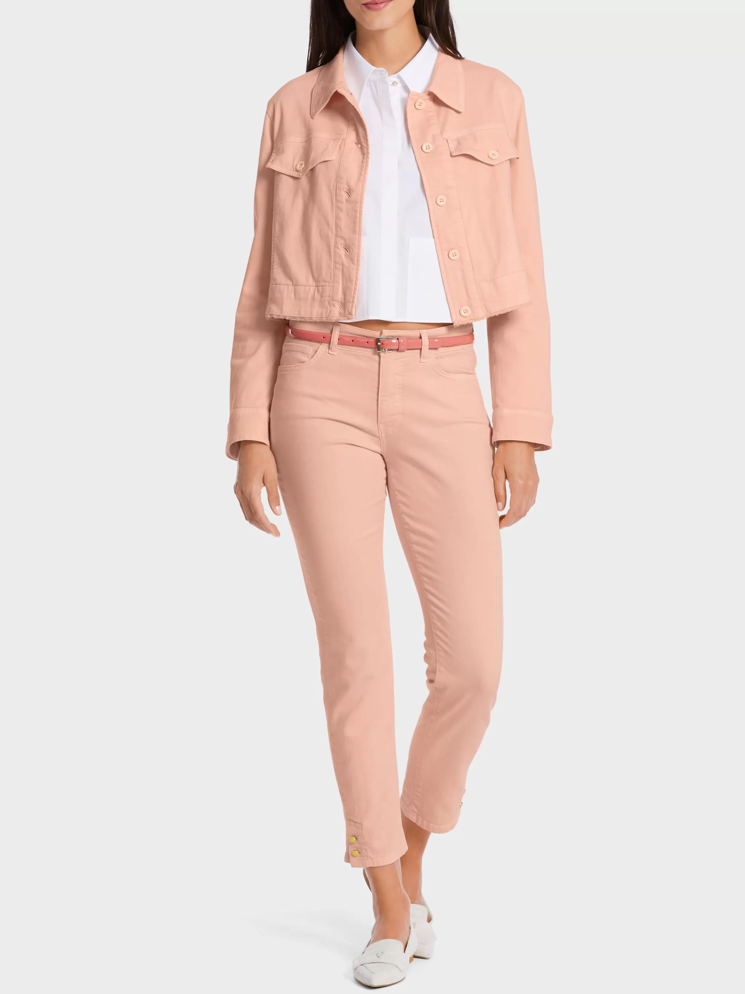 Store Marc Cain Coloured Jeansjacke "Rethink Together" deep peach