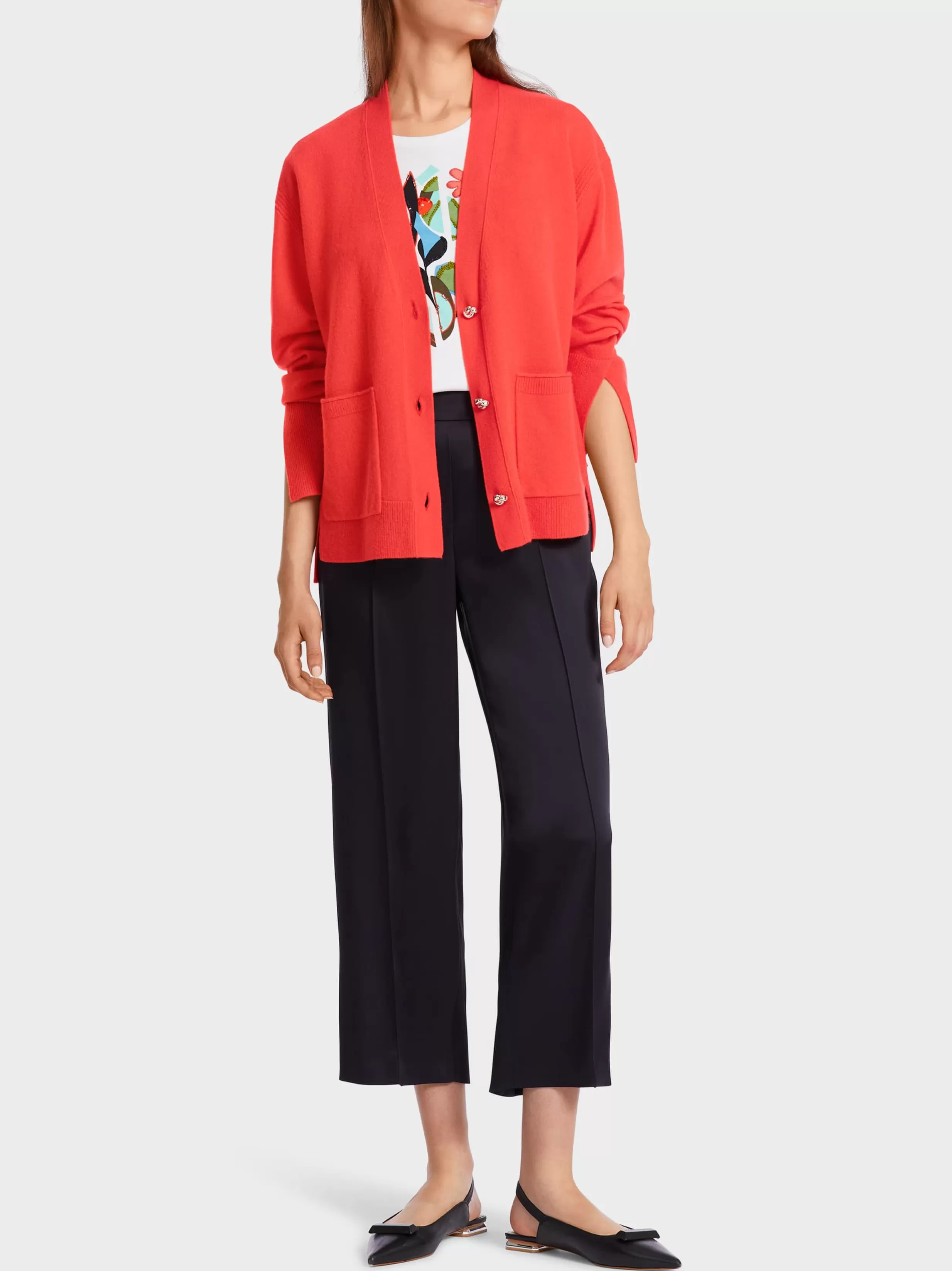 Cheap Marc Cain Edler Cardigan "Rethink Together" bright tomato