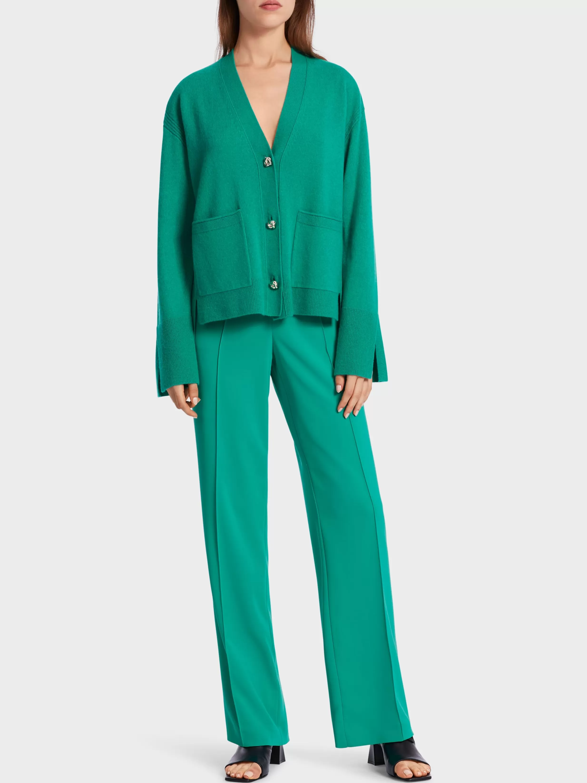 Shop Marc Cain Edler Cardigan "Rethink Together" bright malachite