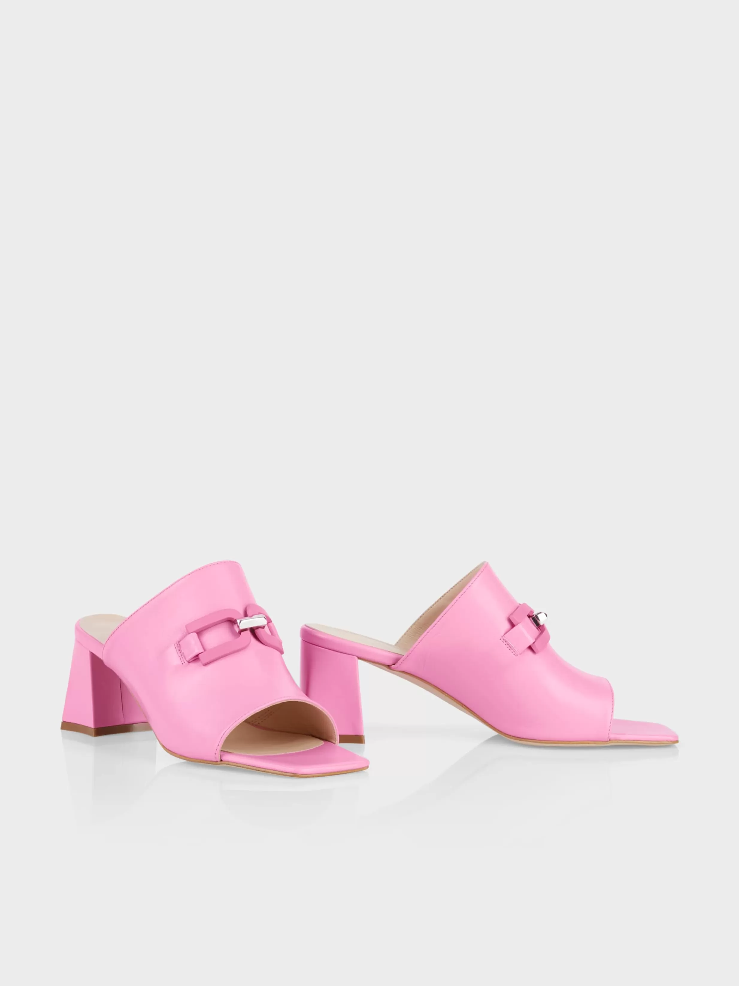 Outlet Marc Cain Elegante Mules "Rethink Together" pink lavender