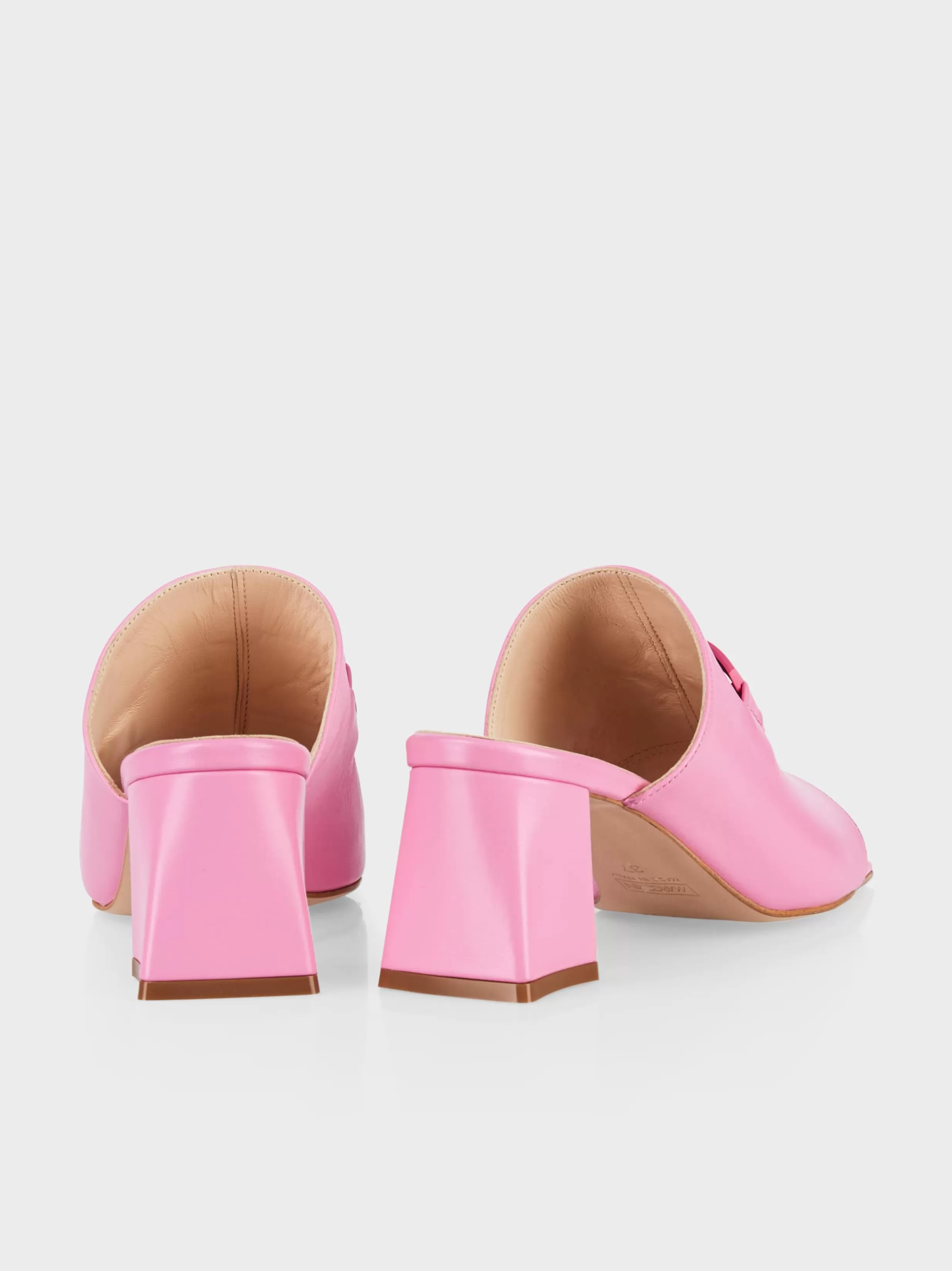 Outlet Marc Cain Elegante Mules "Rethink Together" pink lavender