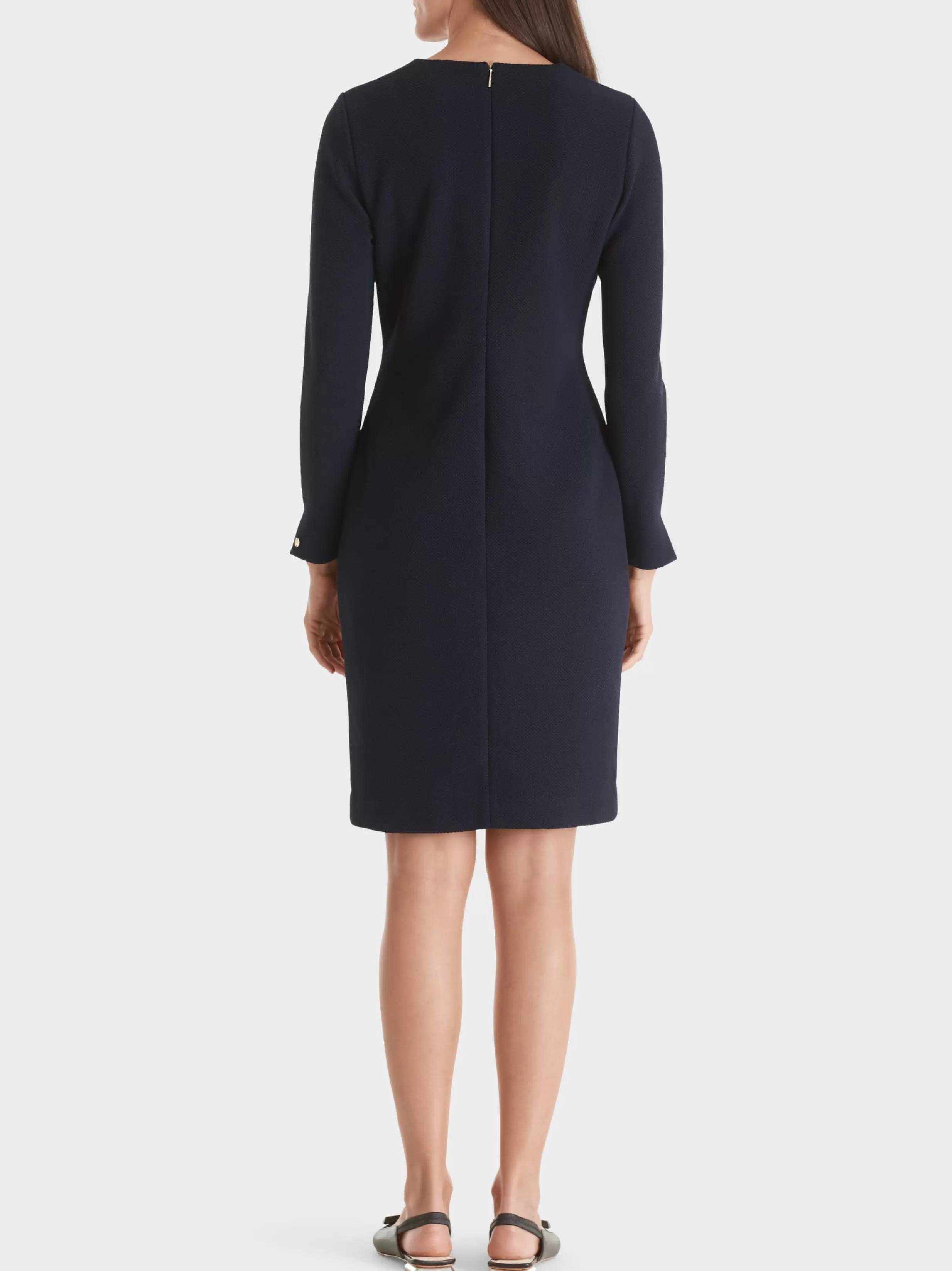 Hot Marc Cain Figurnahes Minikleid midnight blue