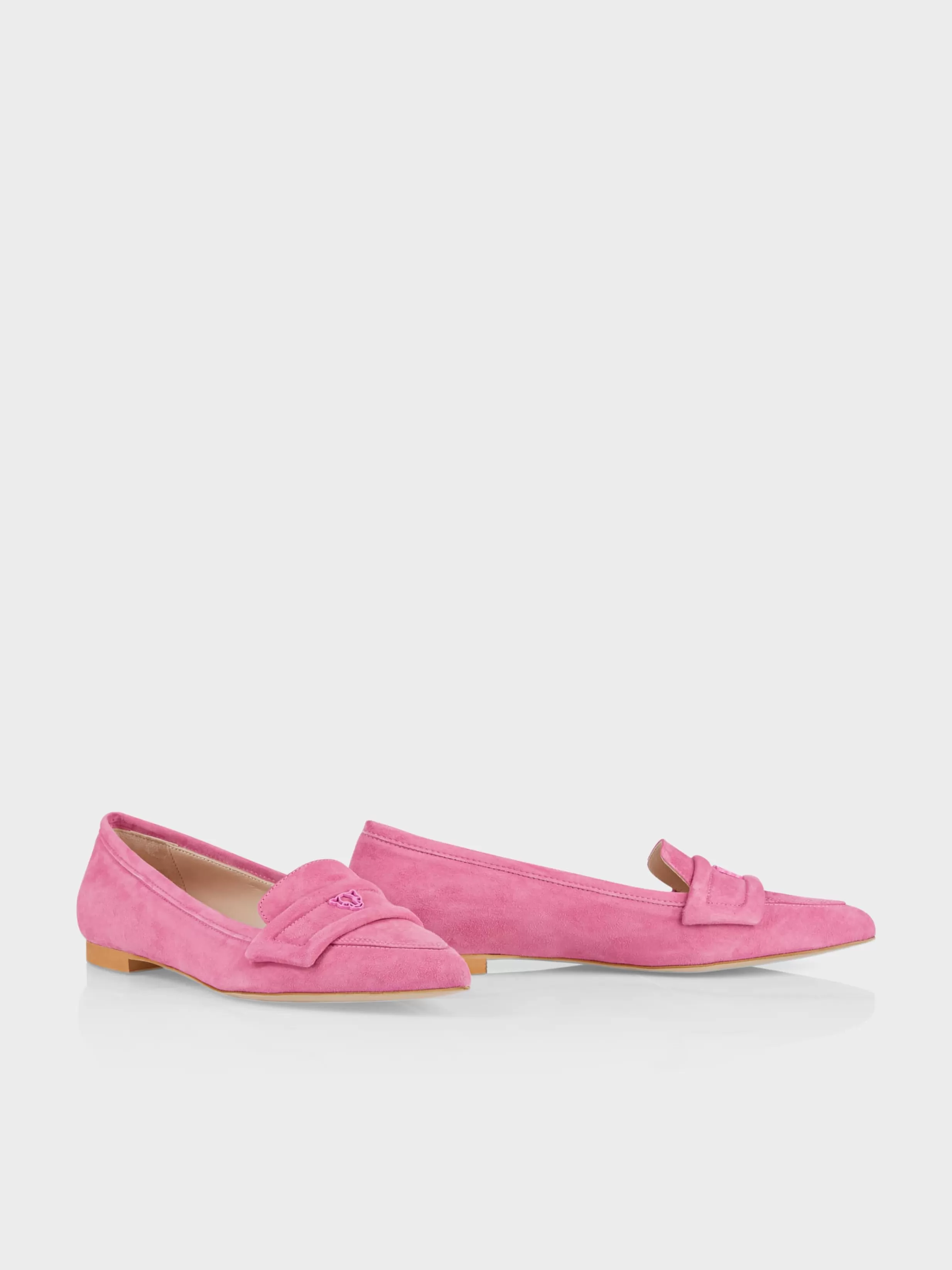 Shop Marc Cain Flacher Loafer "Rethink Together" pink lavender