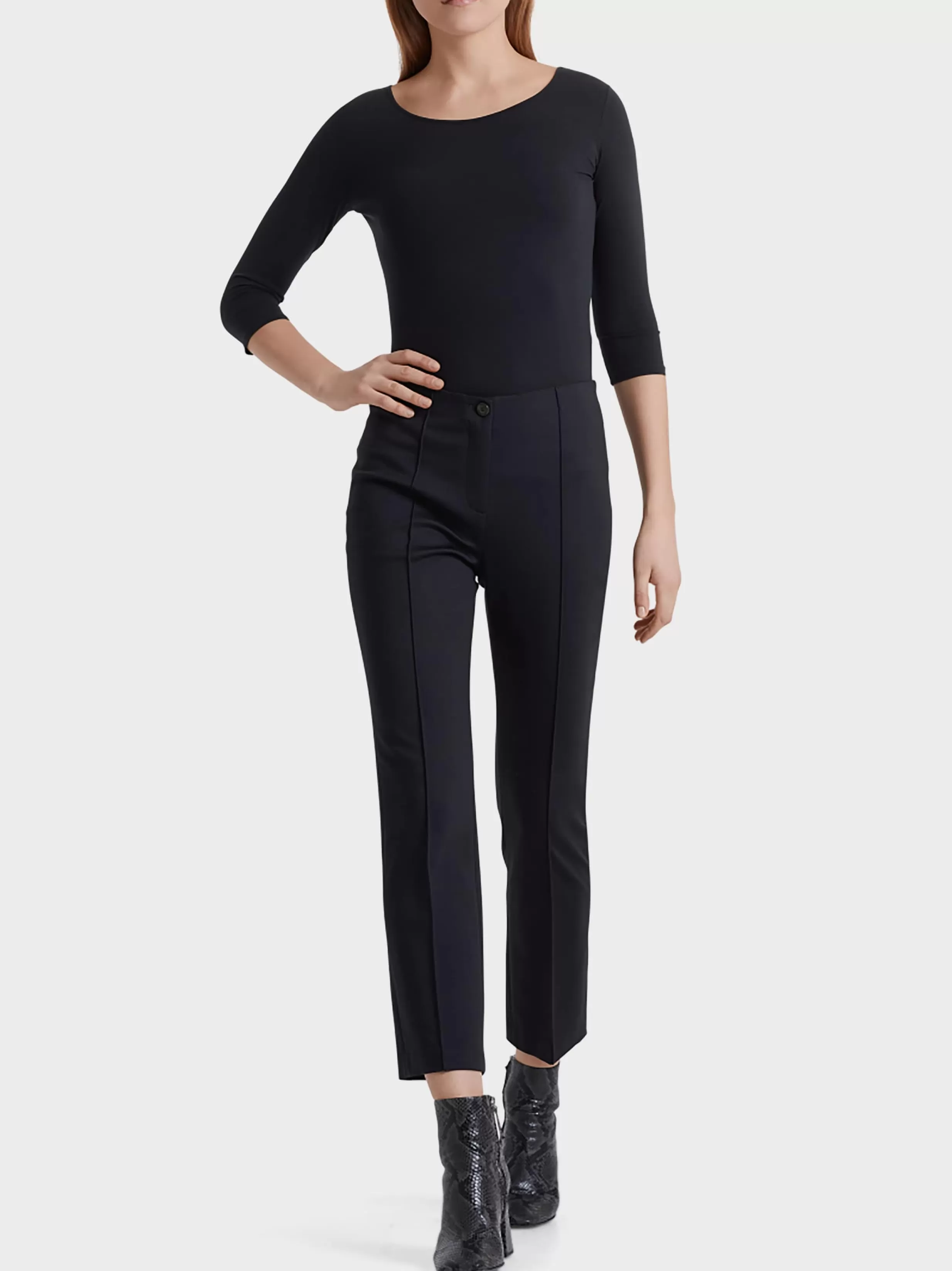 Clearance Marc Cain Hauchzartes Longsleeve midnight blue