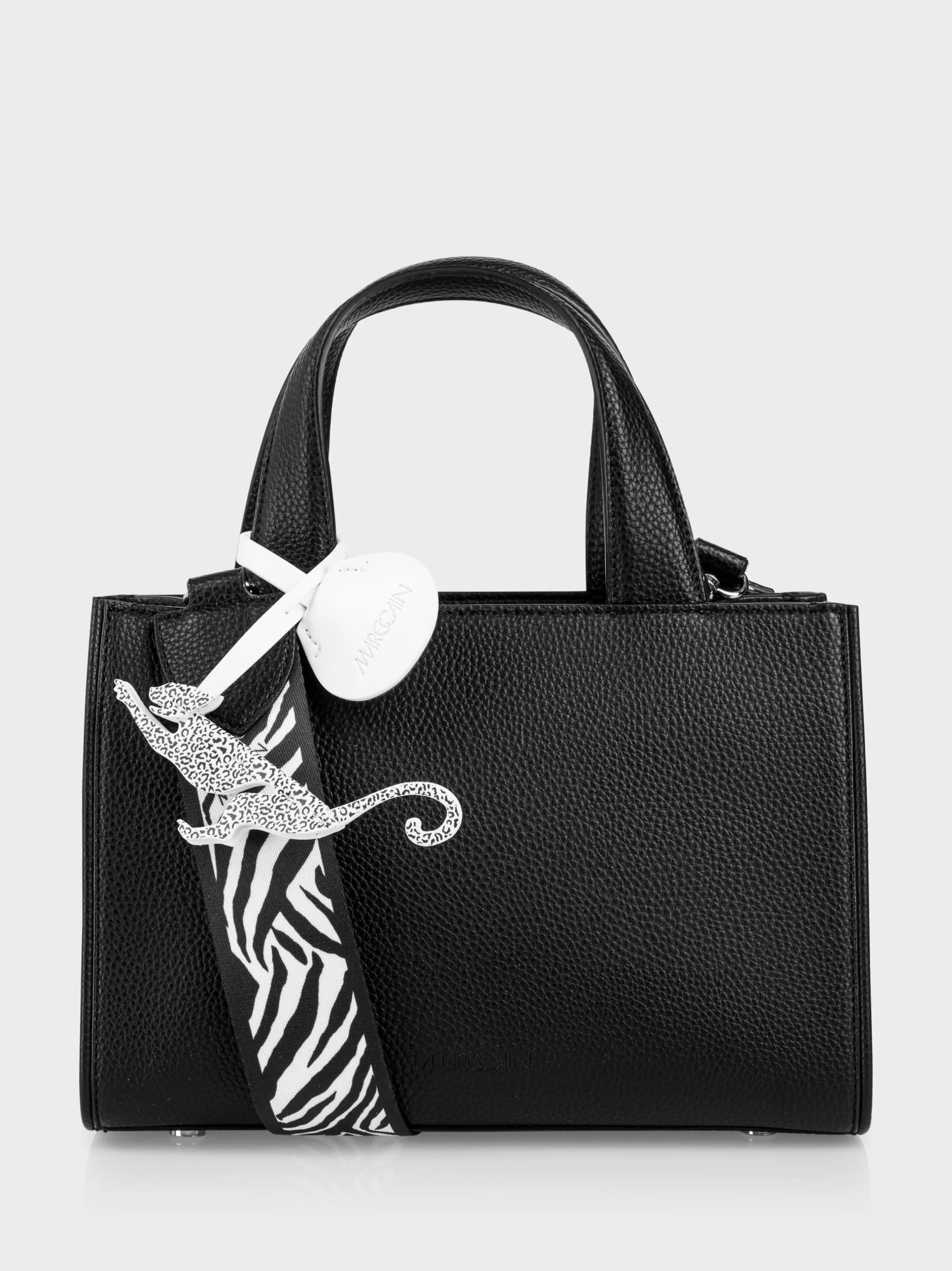 Best Marc Cain Henkeltasche mit Schultergurt black