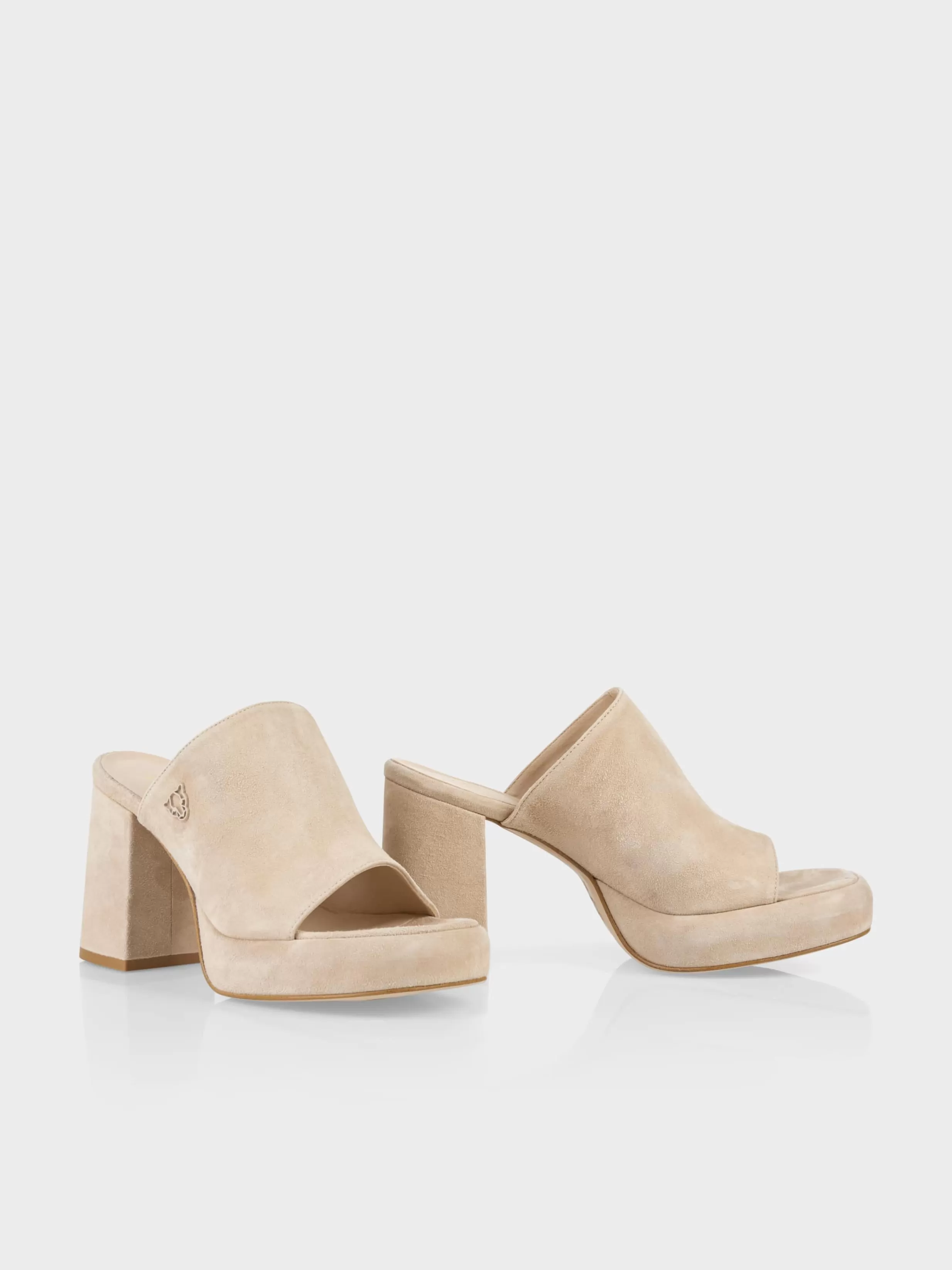 Hot Marc Cain Hippe Mules "Rethink Together" soft rose