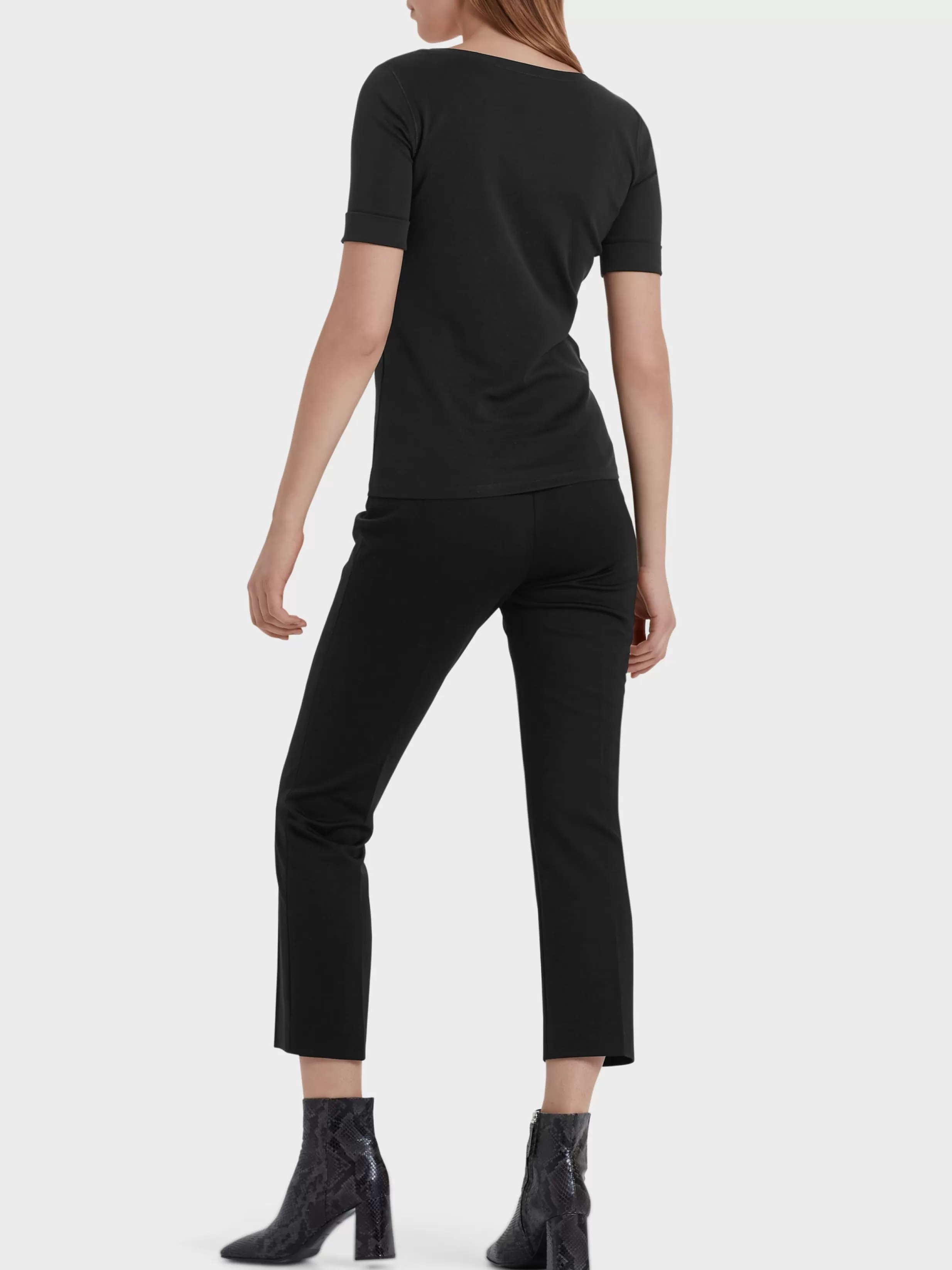 Hot Marc Cain Hochwertiges Basic-Shirt black