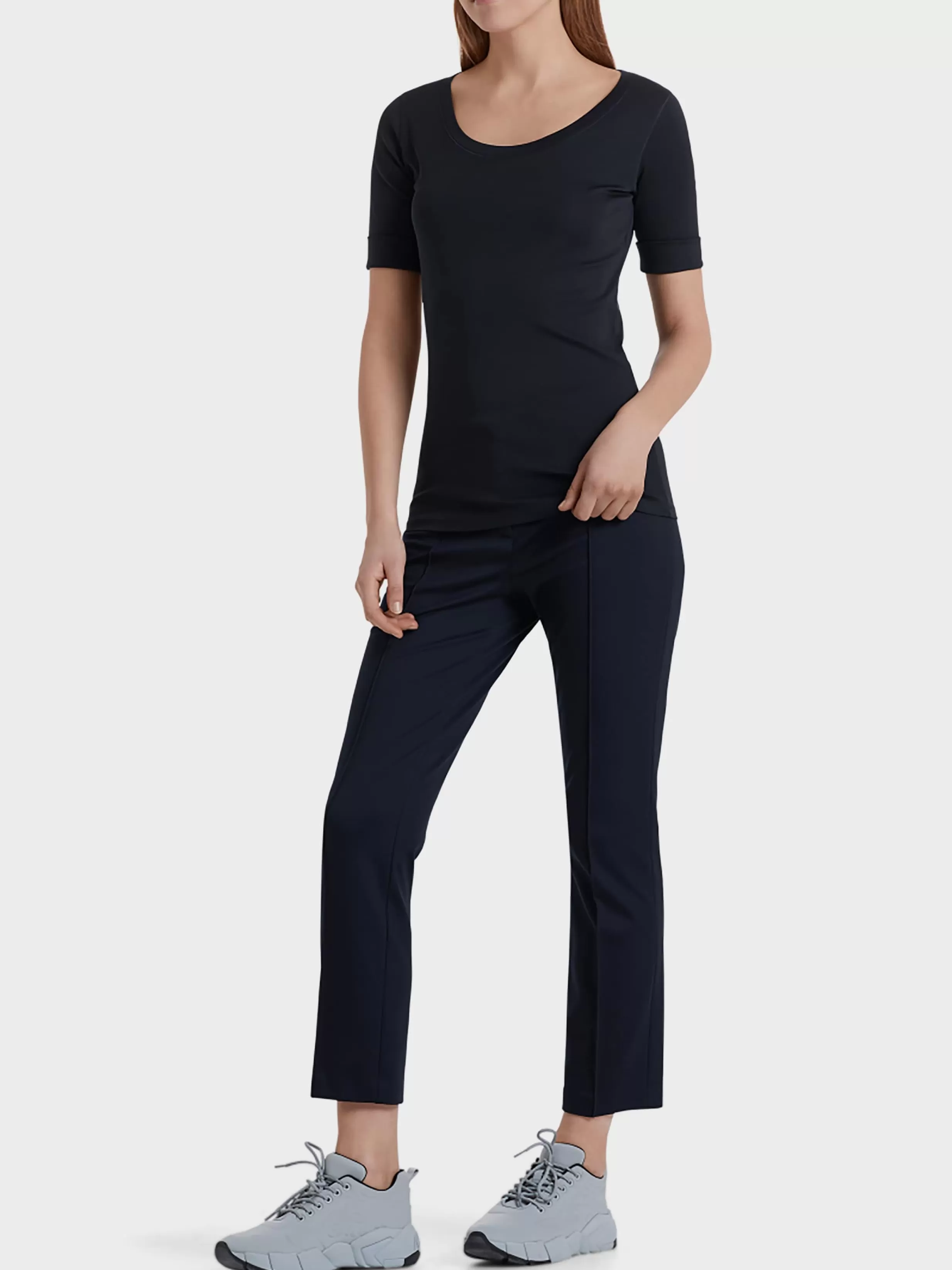 Cheap Marc Cain Hochwertiges Basic-Shirt midnight blue