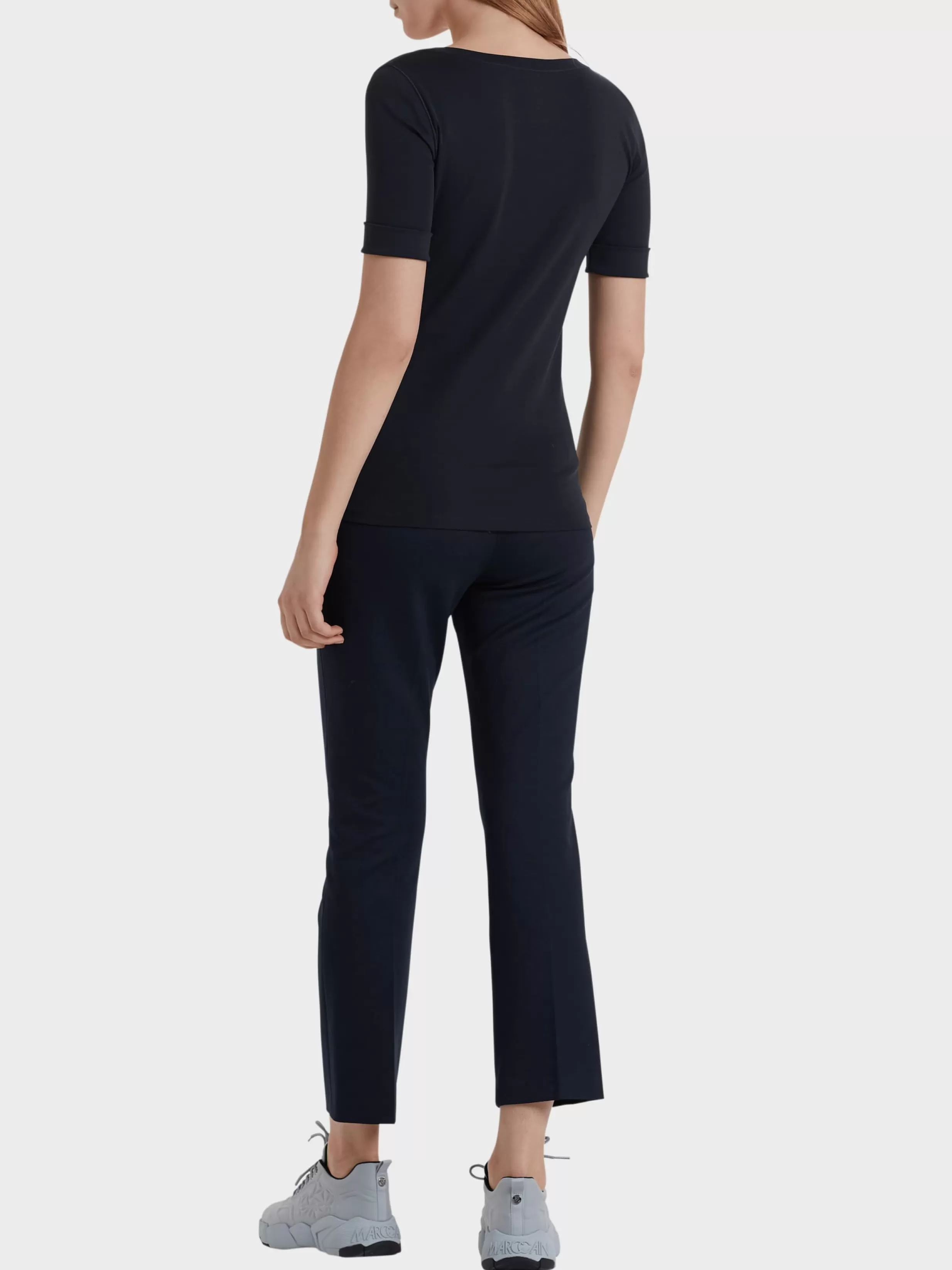 Cheap Marc Cain Hochwertiges Basic-Shirt midnight blue