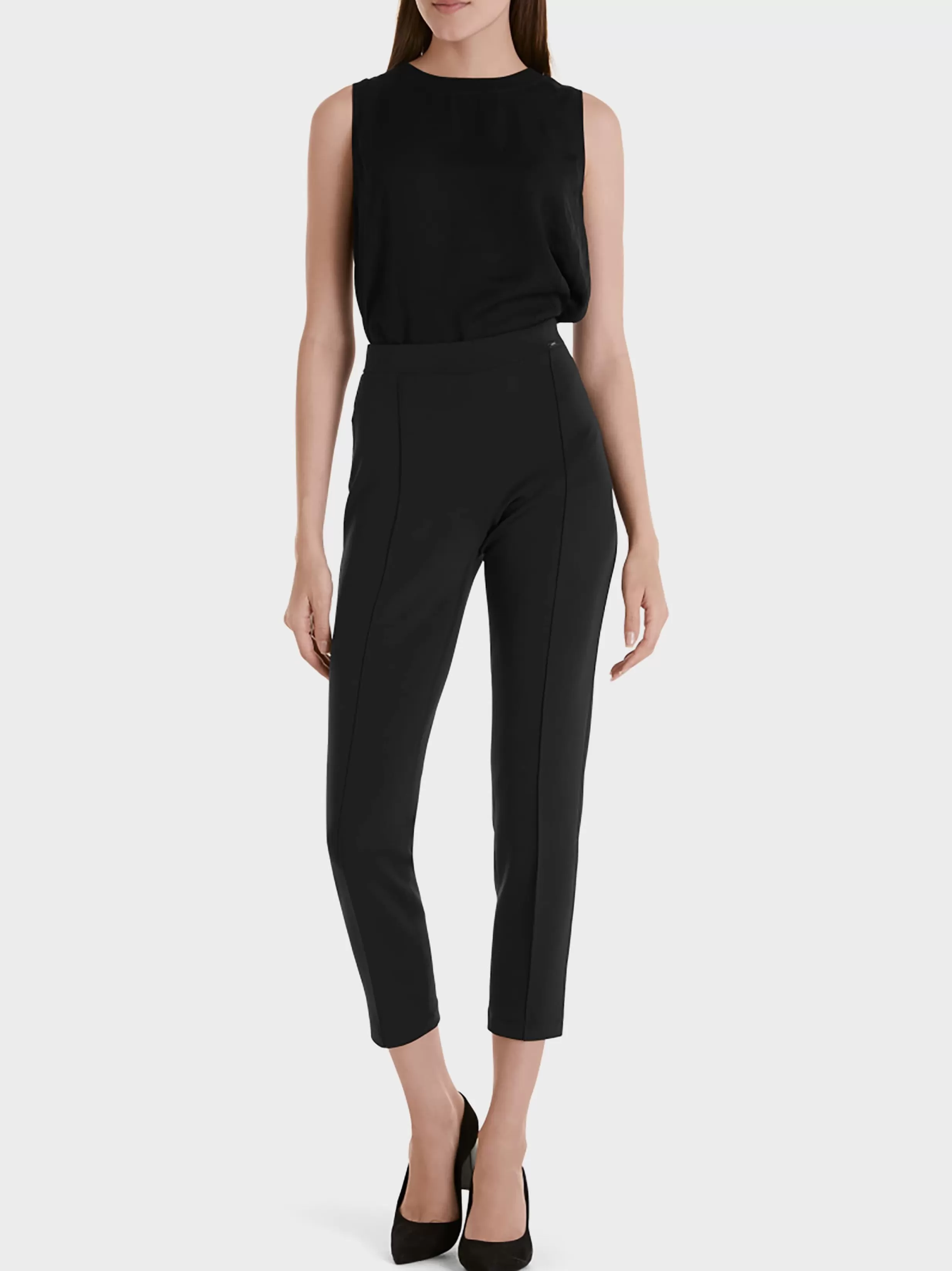 New Marc Cain Hose aus Stretchjersey black