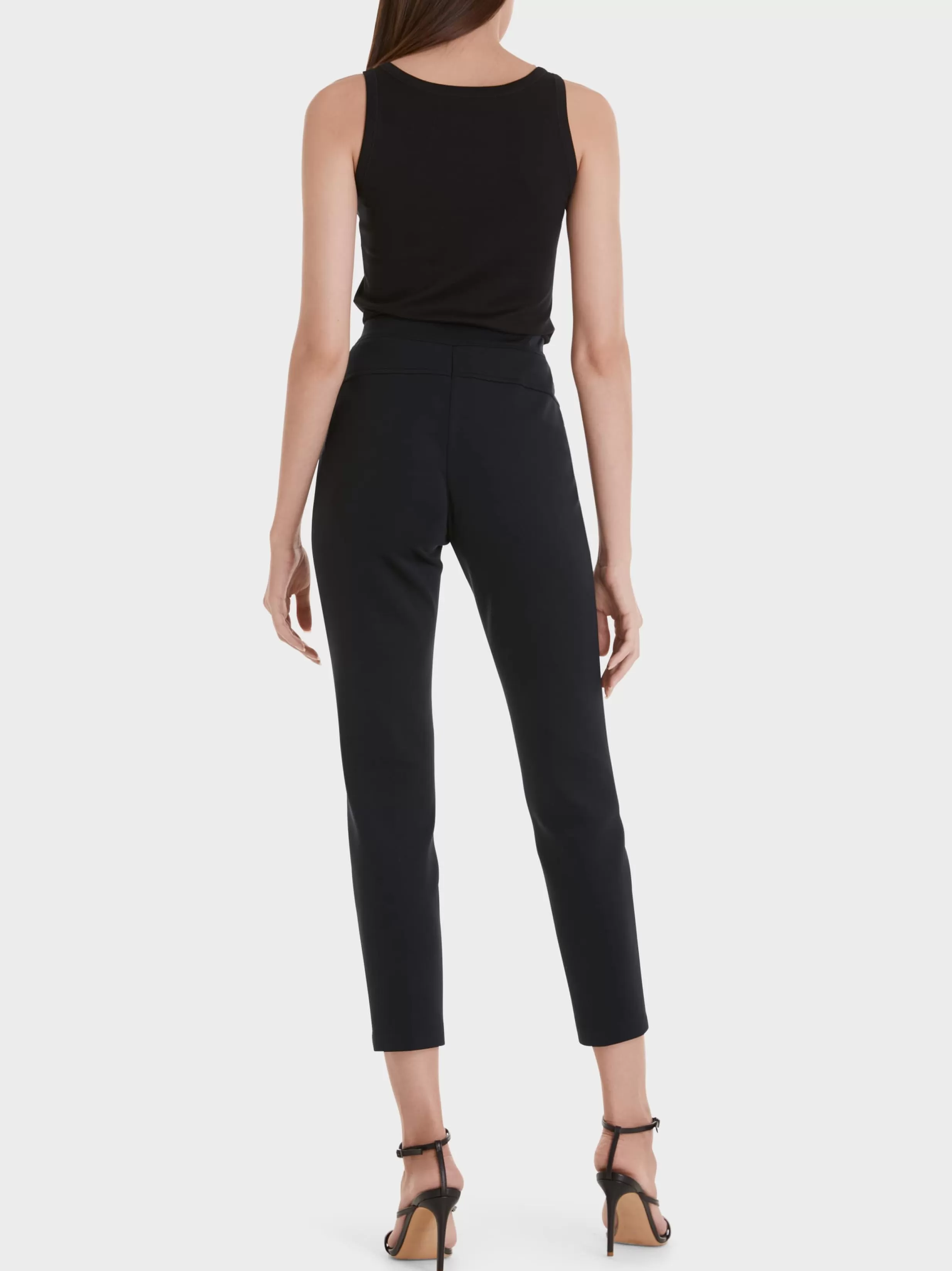 Best Marc Cain Hose aus Stretchjersey midnight blue