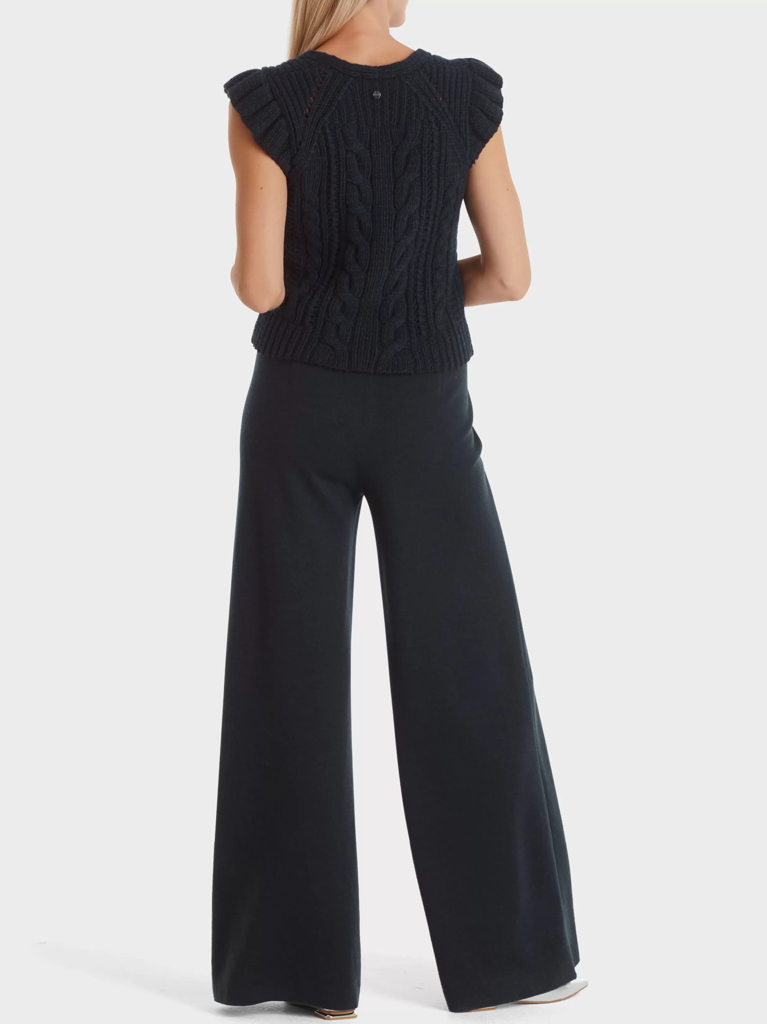 Shop Marc Cain Hose FIENI Knitted in Germany midnight blue