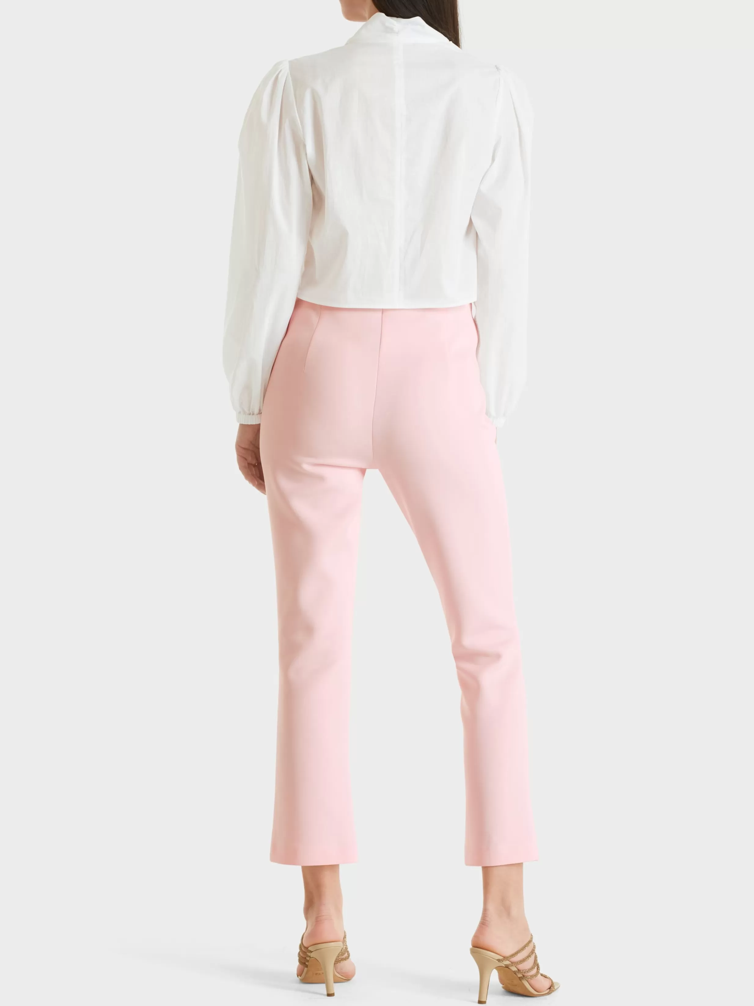 Fashion Marc Cain Hose FREDERICA aus Scubajersey soft pink