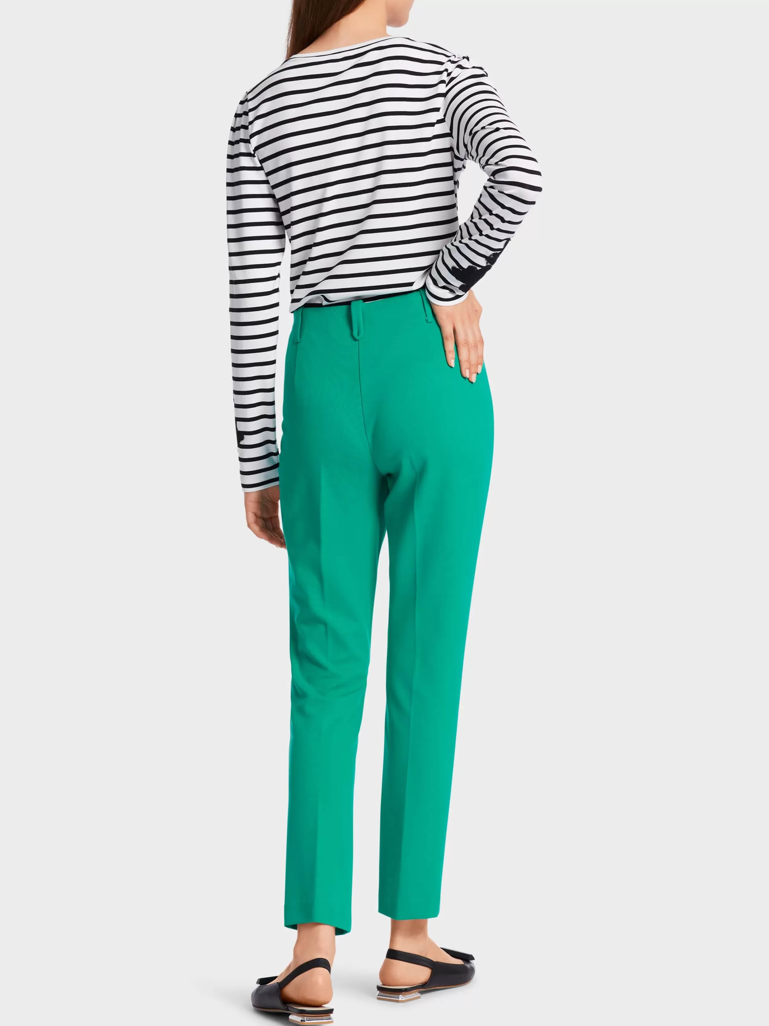 Discount Marc Cain Hose SIDNEY im Slim Fit bright malachite