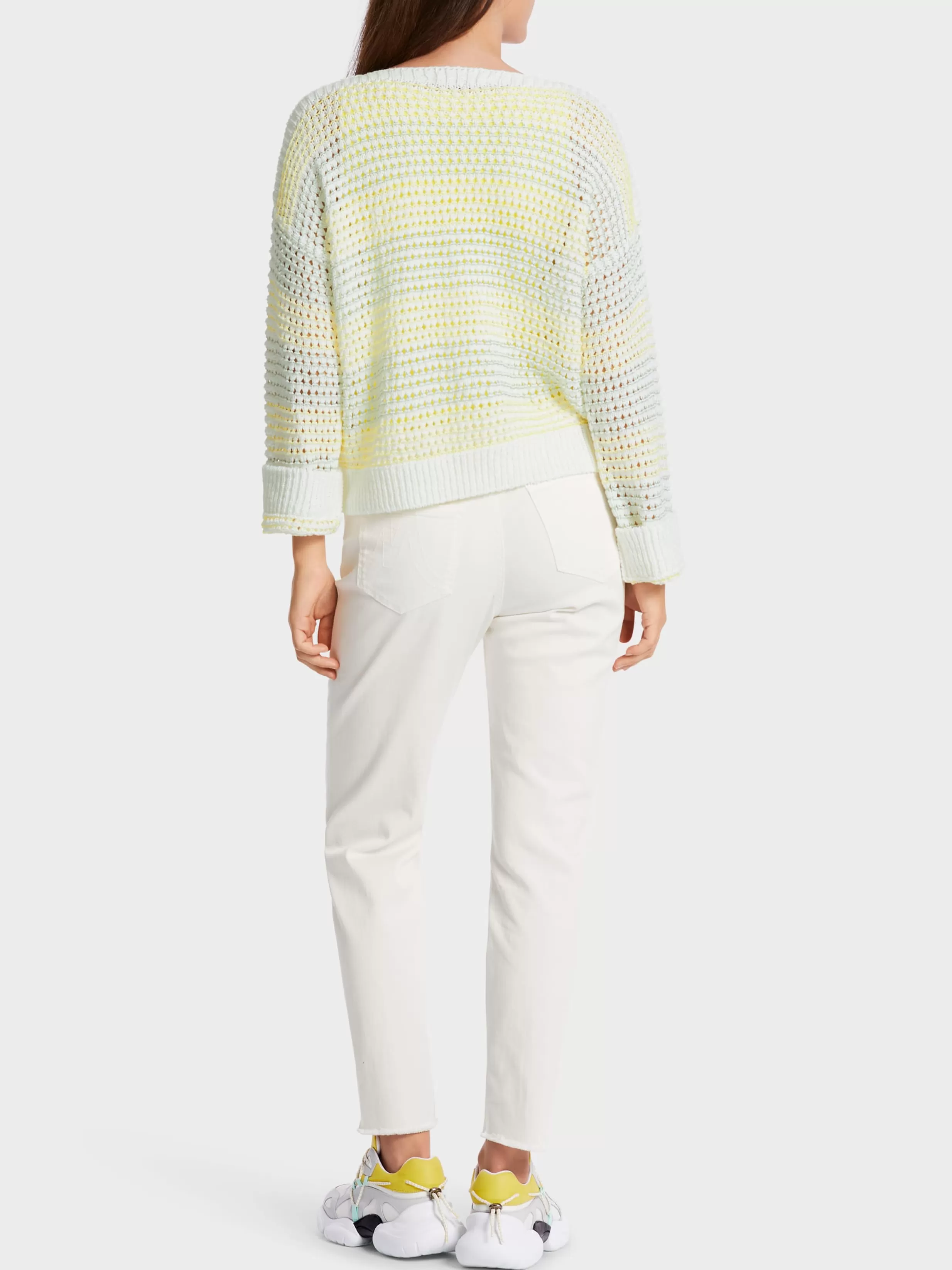 Best Sale Marc Cain In Deutschland gestrickter Pullover off-white