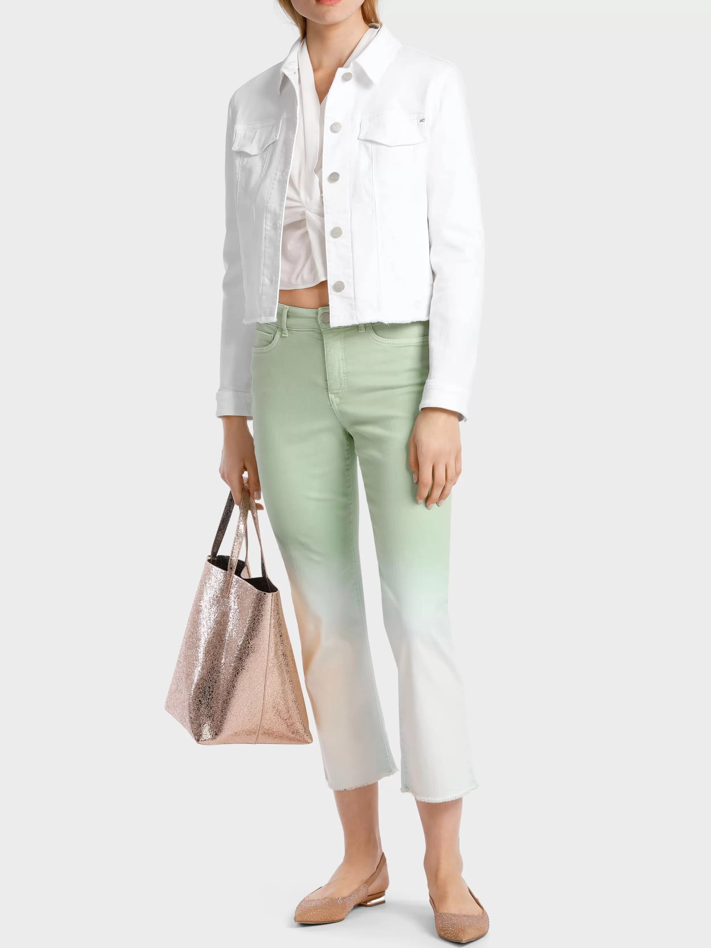 New Marc Cain Jeans “Rethink Together” – Modell FORLI soft pistachio