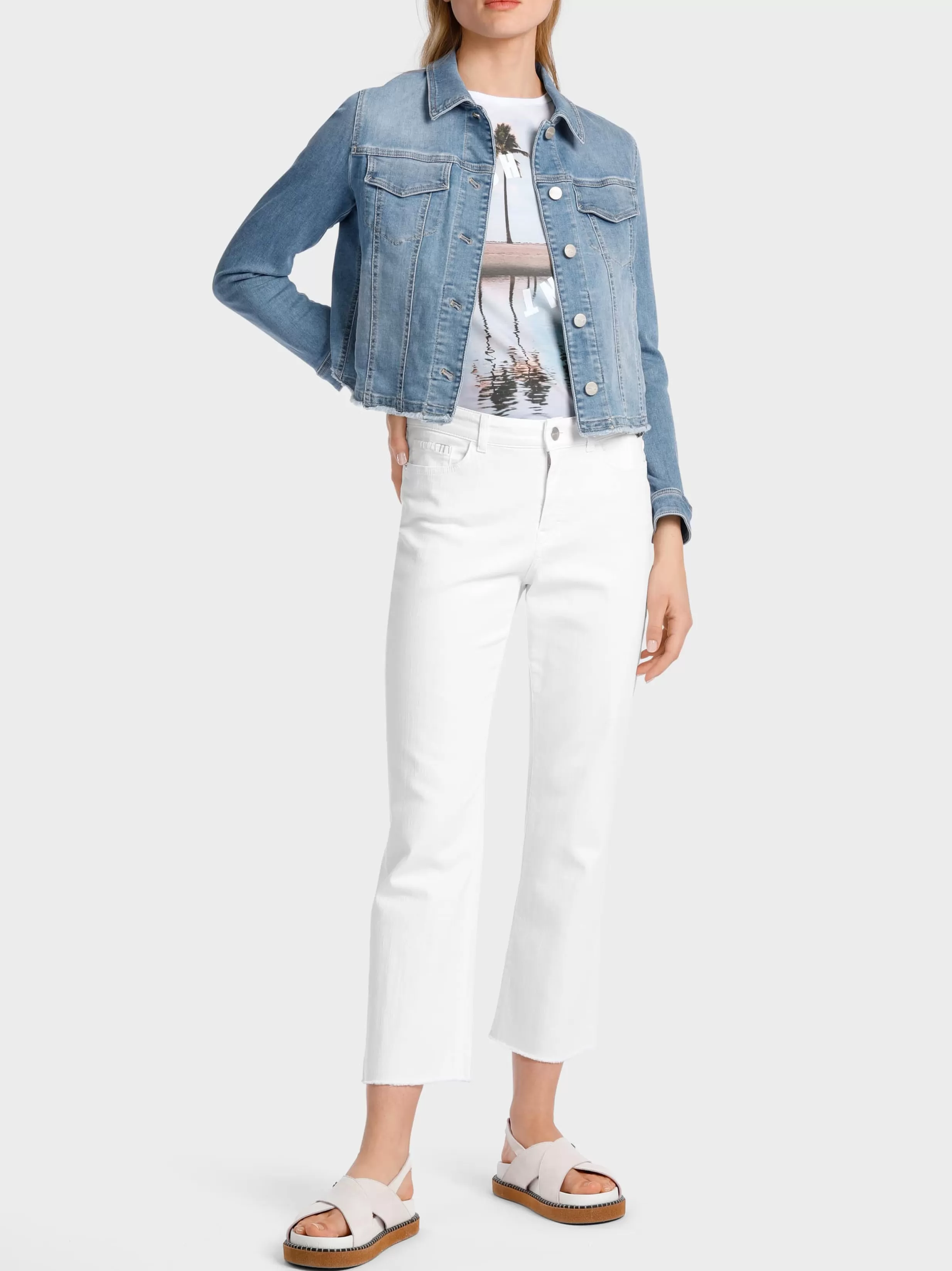 Cheap Marc Cain Jeans “Rethink Together” – Modell FORLI white