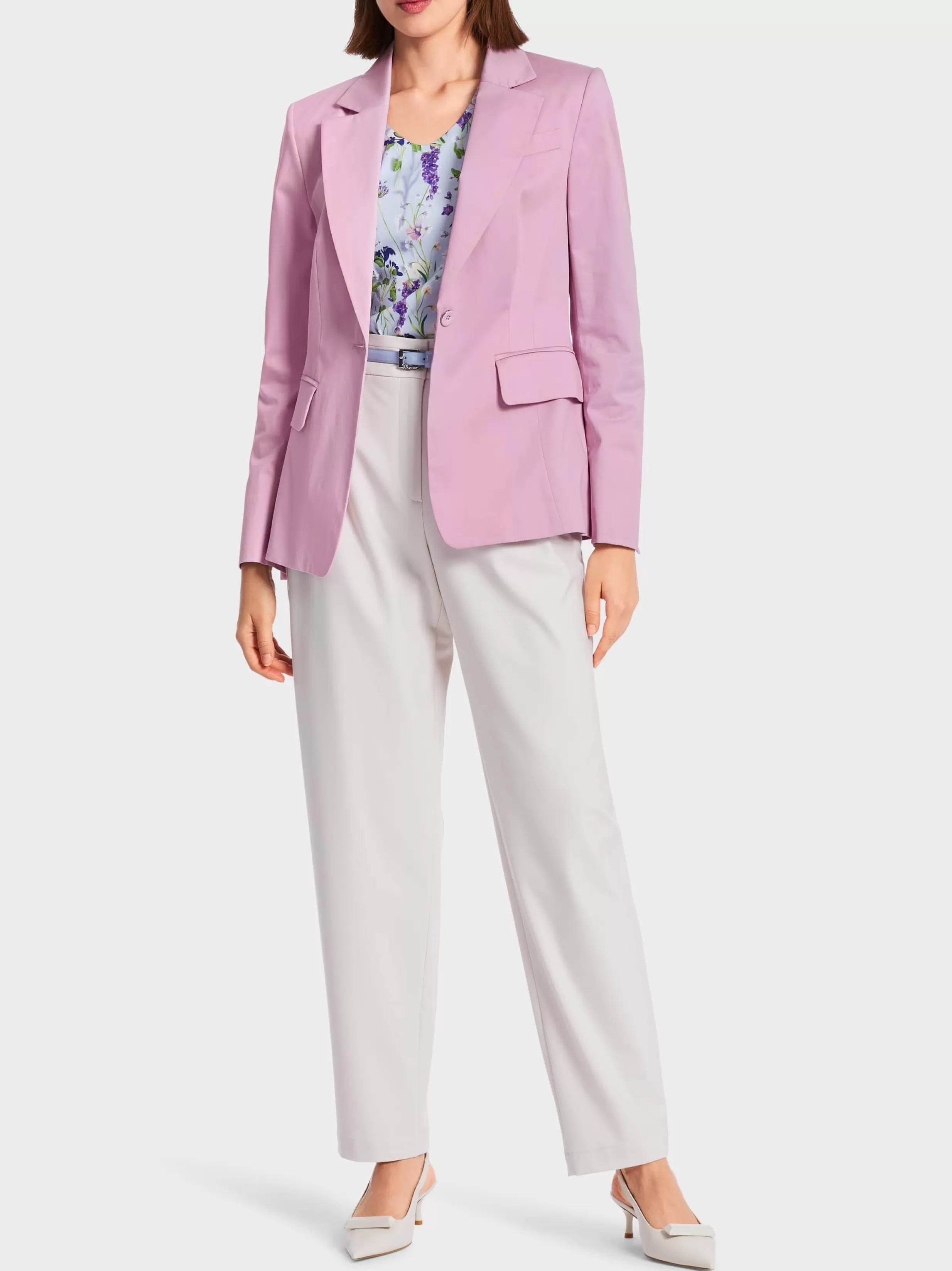 New Marc Cain Klassicher Blazer pink lavender