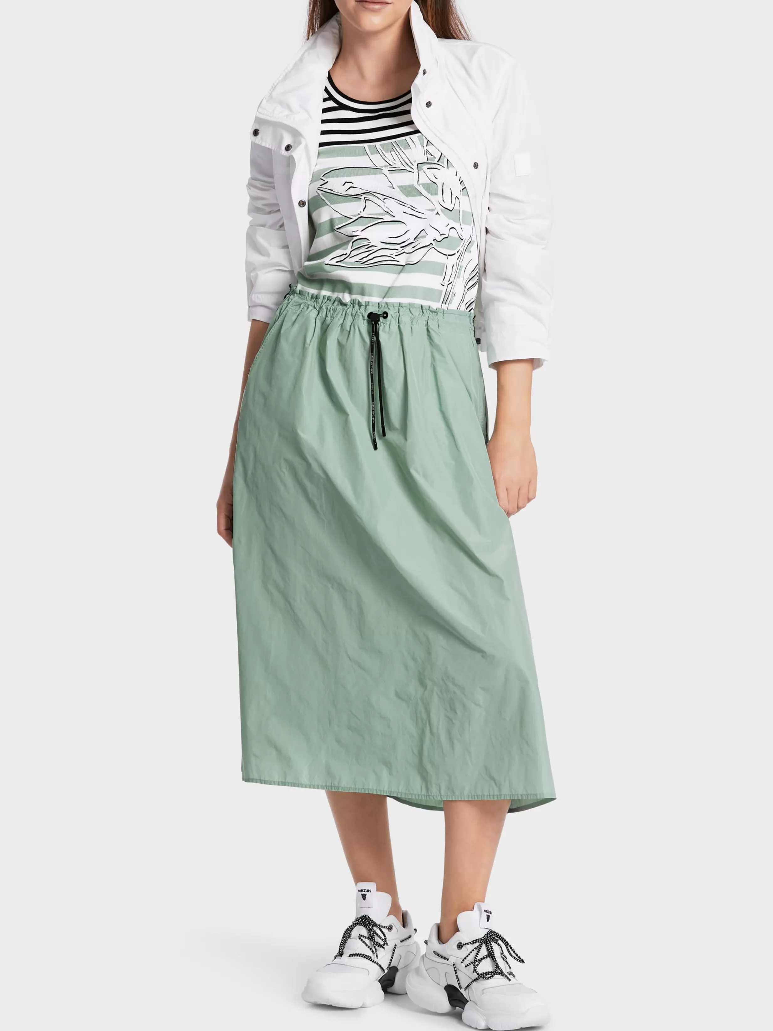 Store Marc Cain Kleid mit two-in-one-Effekt soft sage