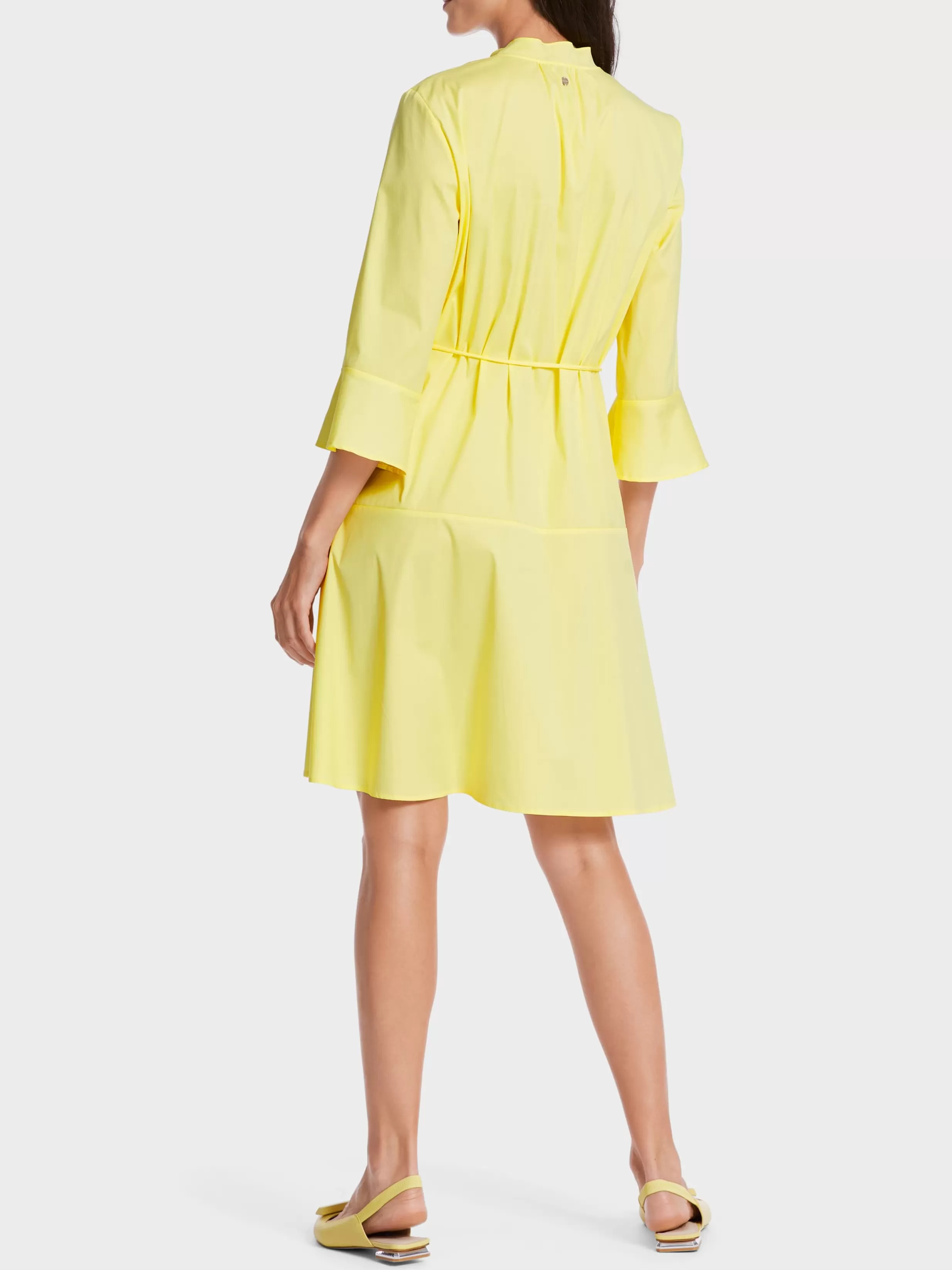 Best Sale Marc Cain Kleid mit Volantärmel pale lemon