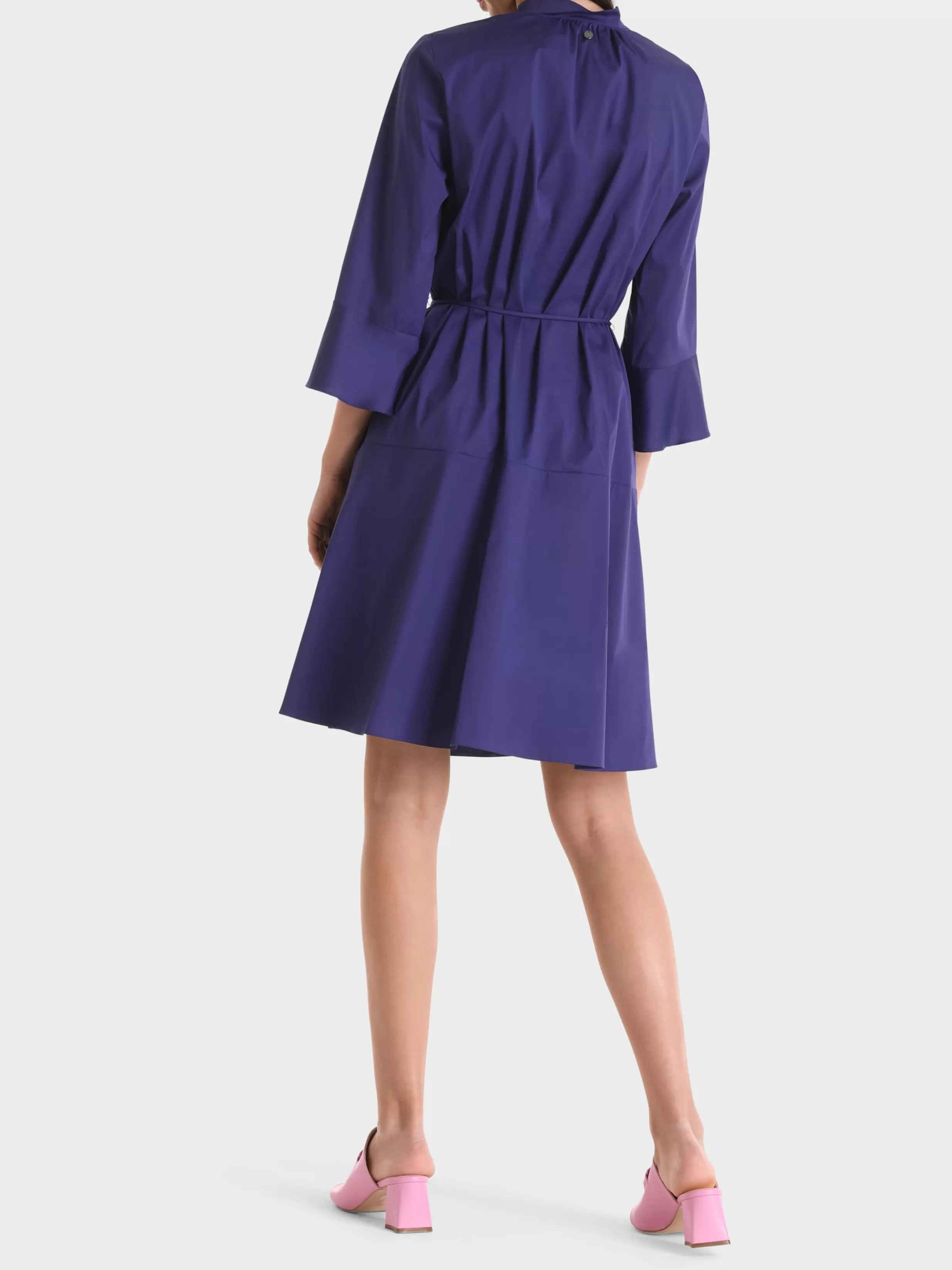 Best Sale Marc Cain Kleid mit Volantärmel deep violet