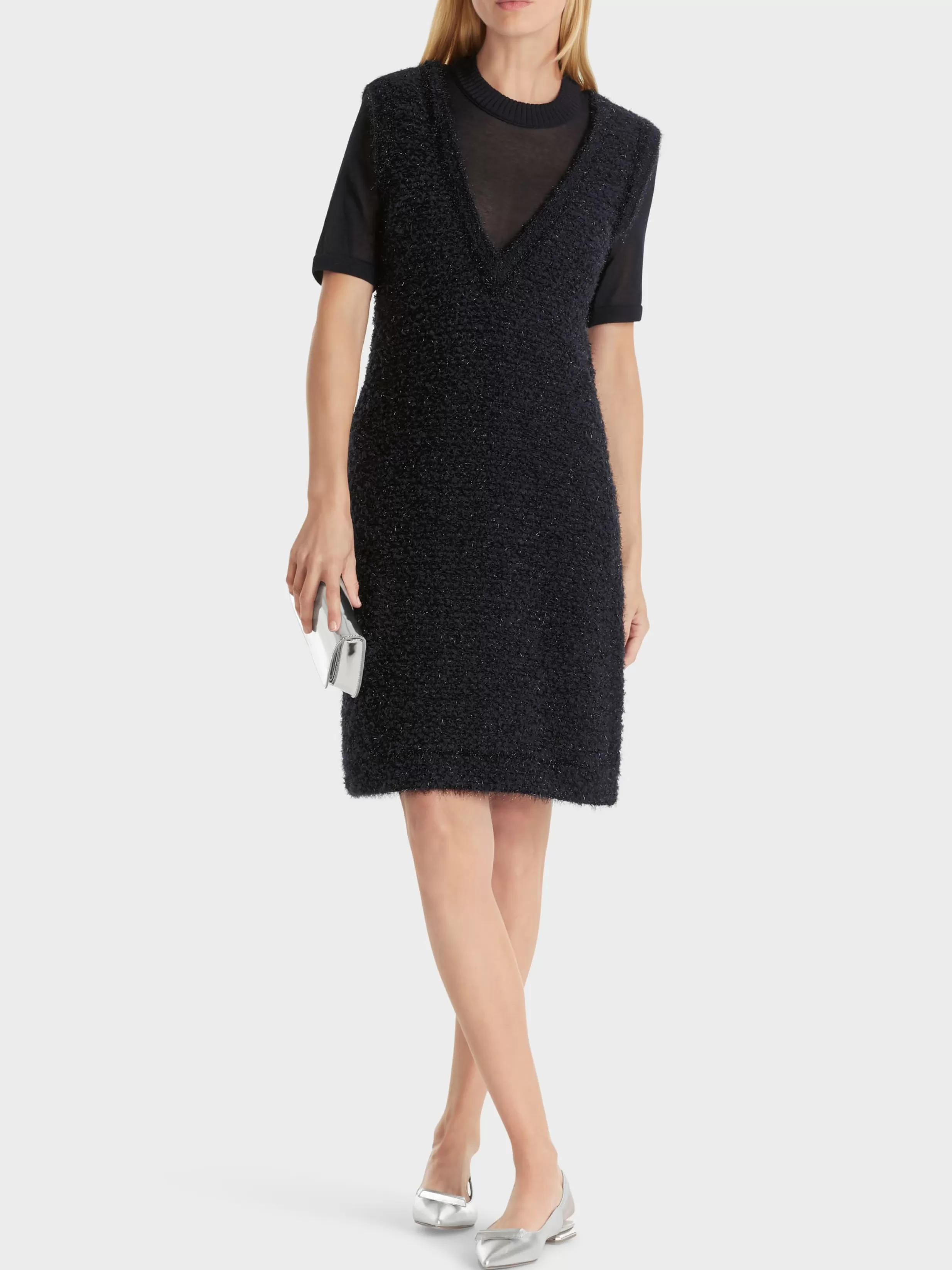 Best Sale Marc Cain Knitted in Germany Kleid midnight blue