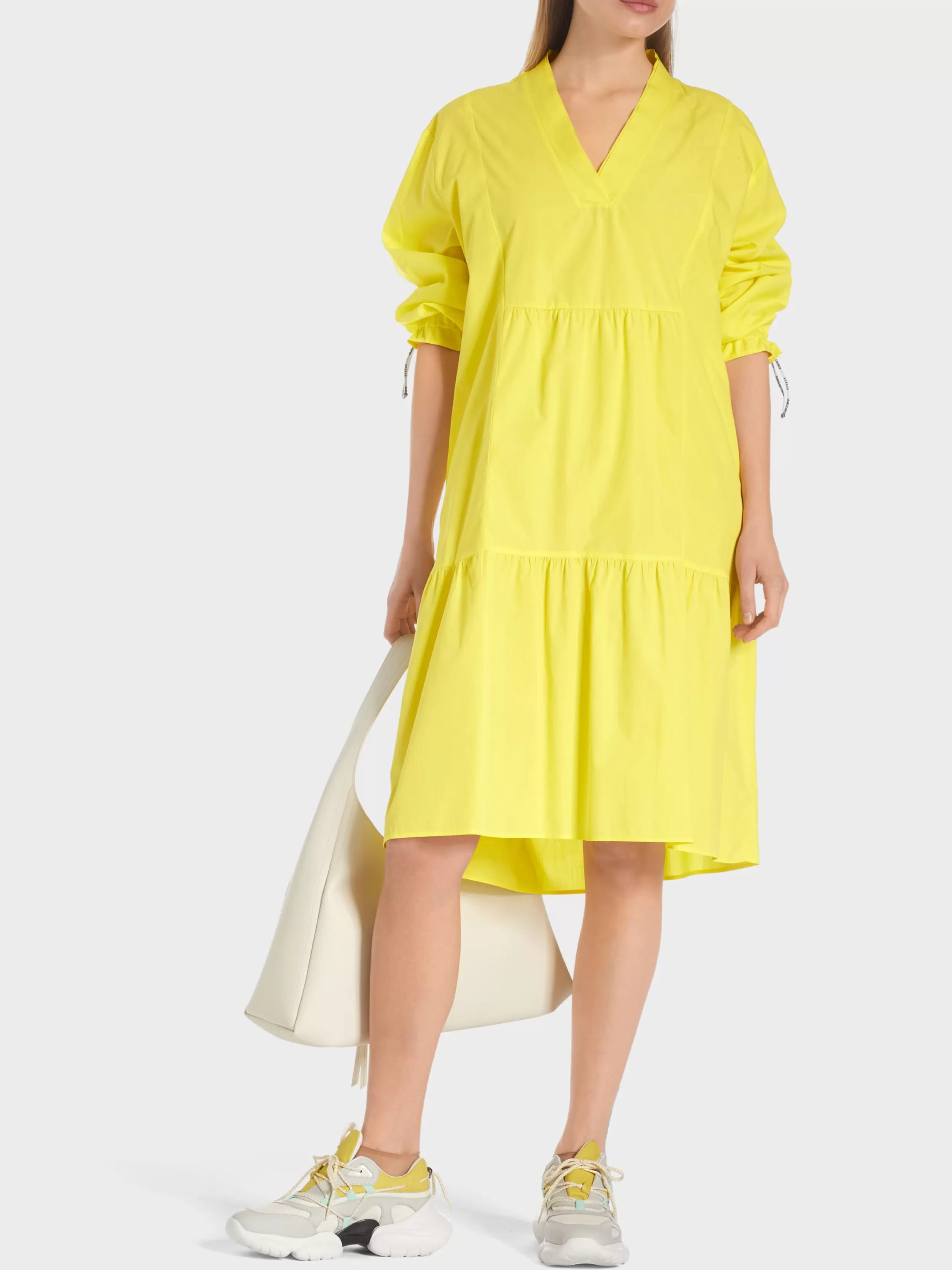 Cheap Marc Cain Kurzes Stufenkleid "Rethink Together" soft limeade