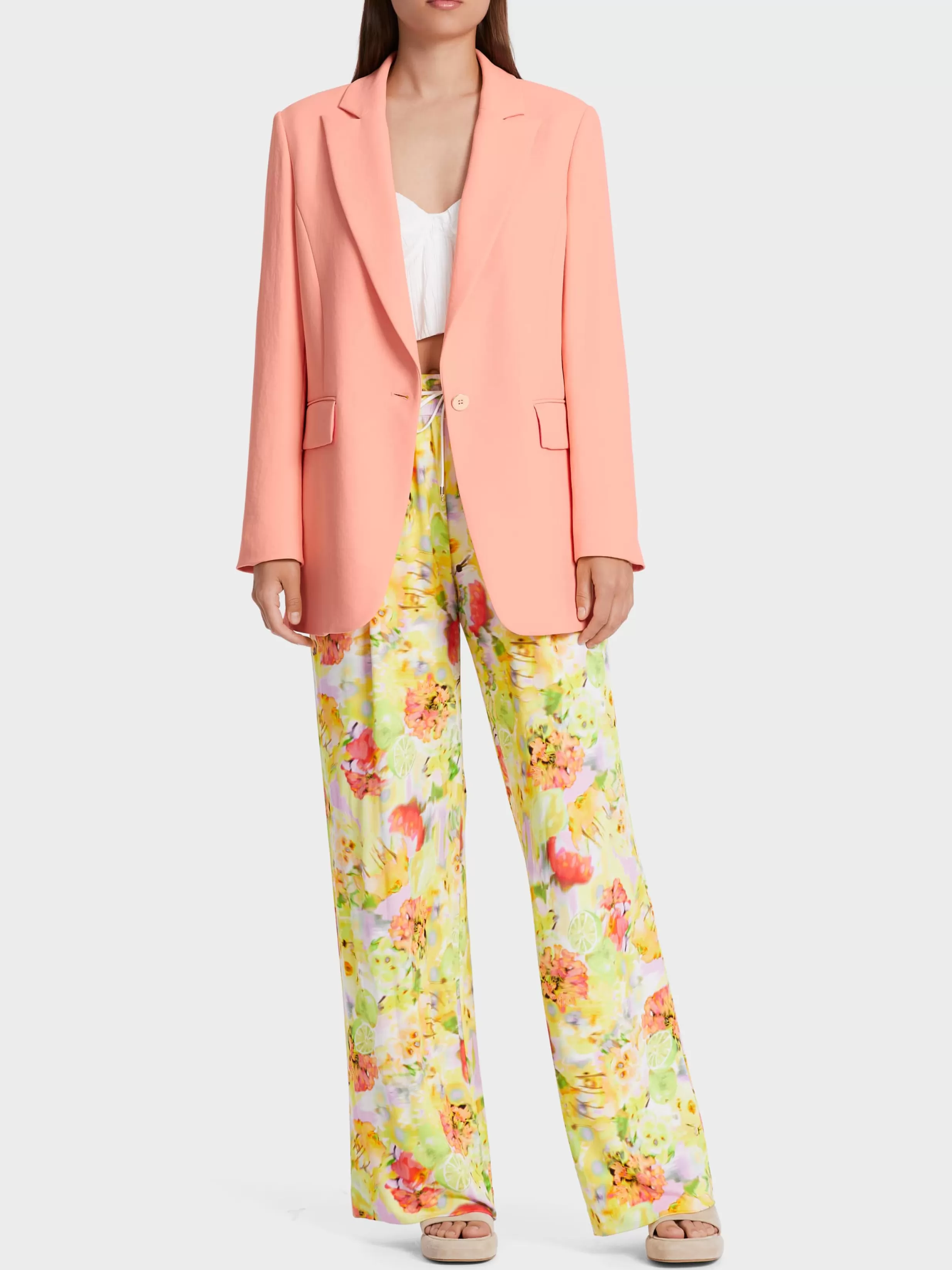 Best Sale Marc Cain Langer Blazer deep peach