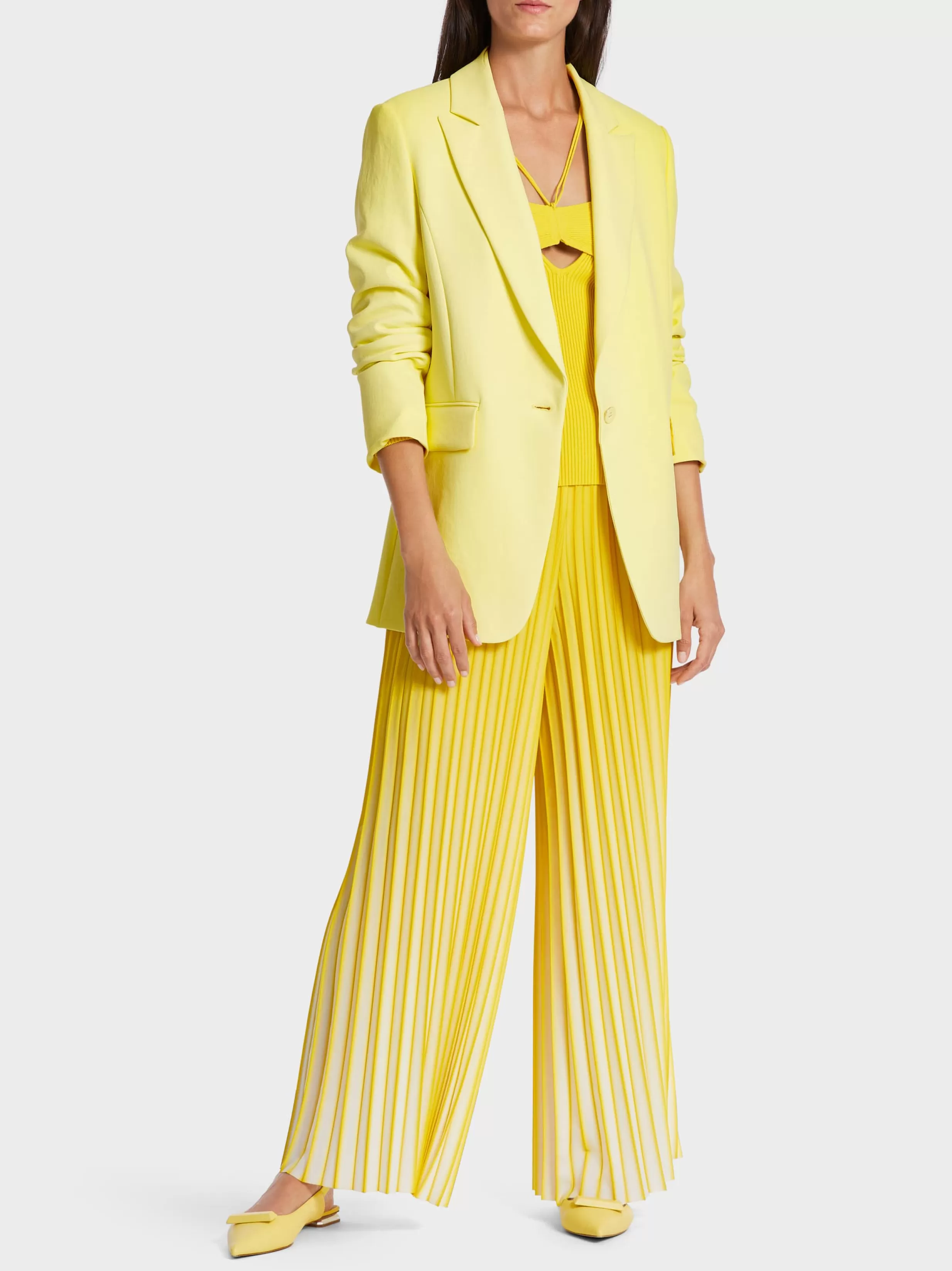 Hot Marc Cain Langer Blazer pale lemon