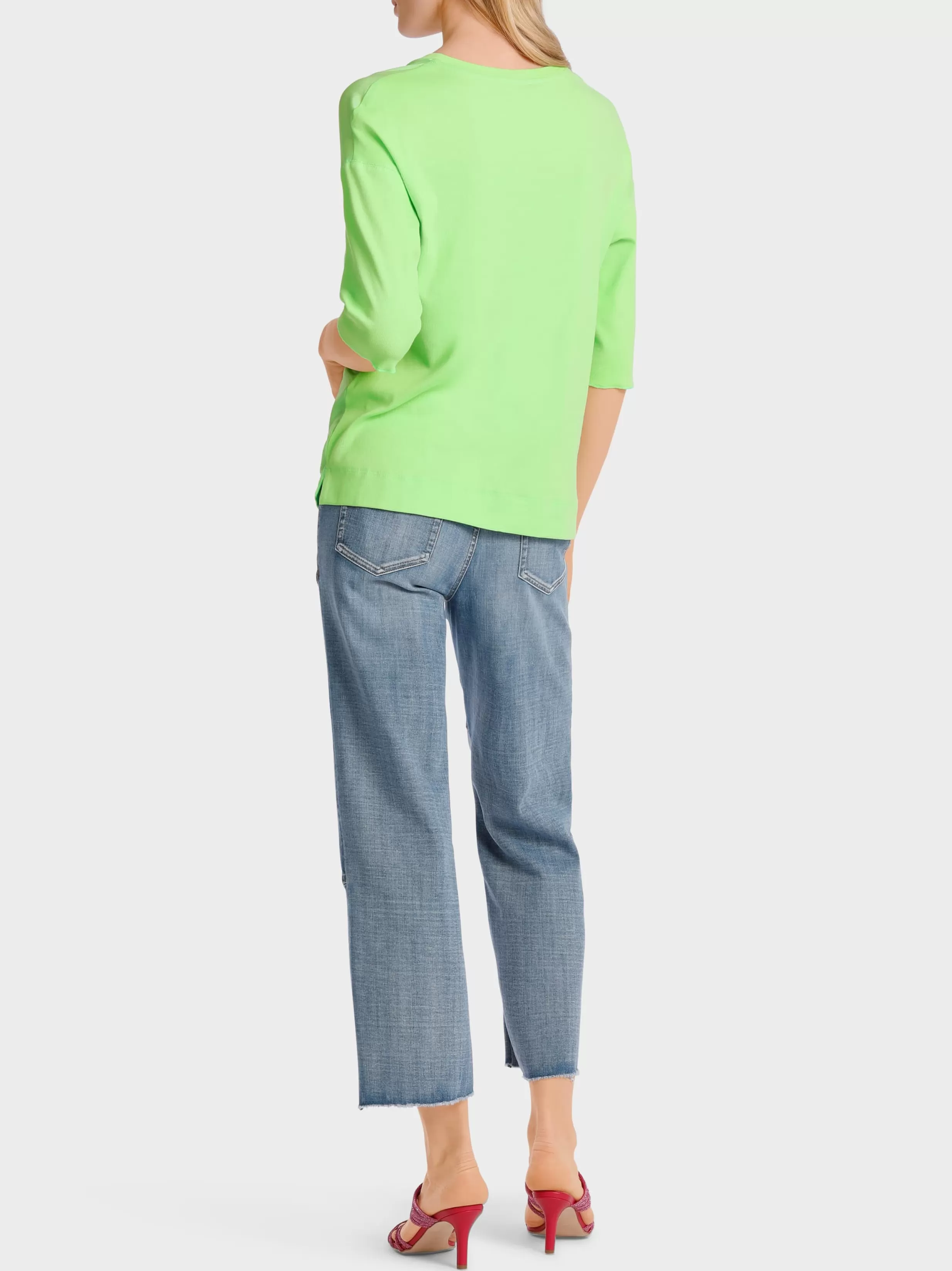 Hot Marc Cain Legeres Blusenshirt light apple green