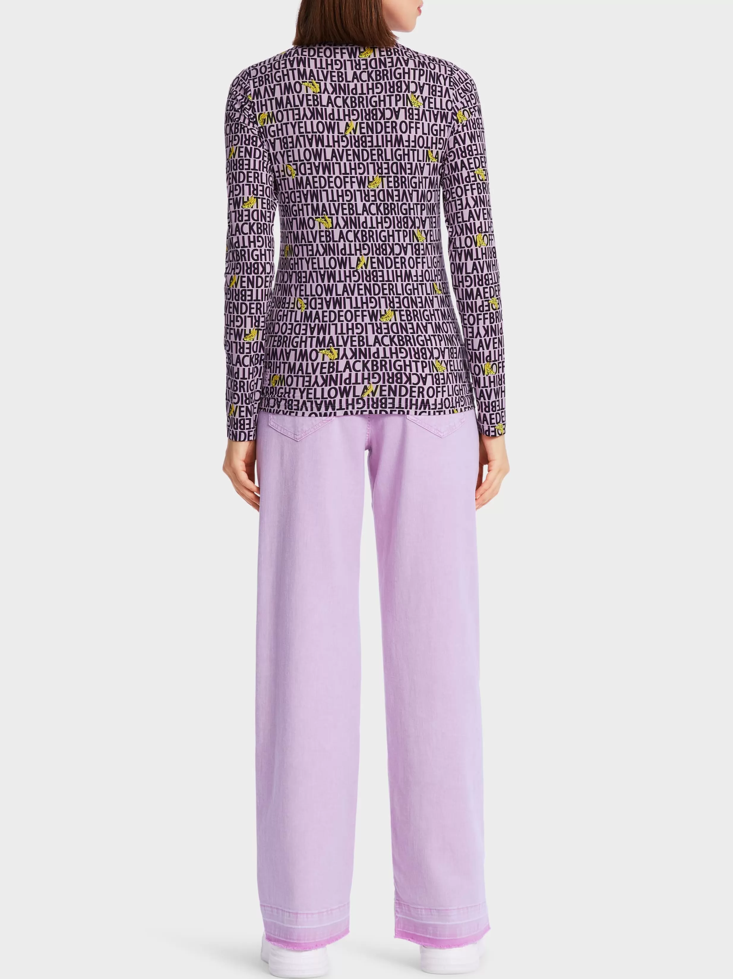 Cheap Marc Cain Longsleeve mit Stehkragen bright pink lavender