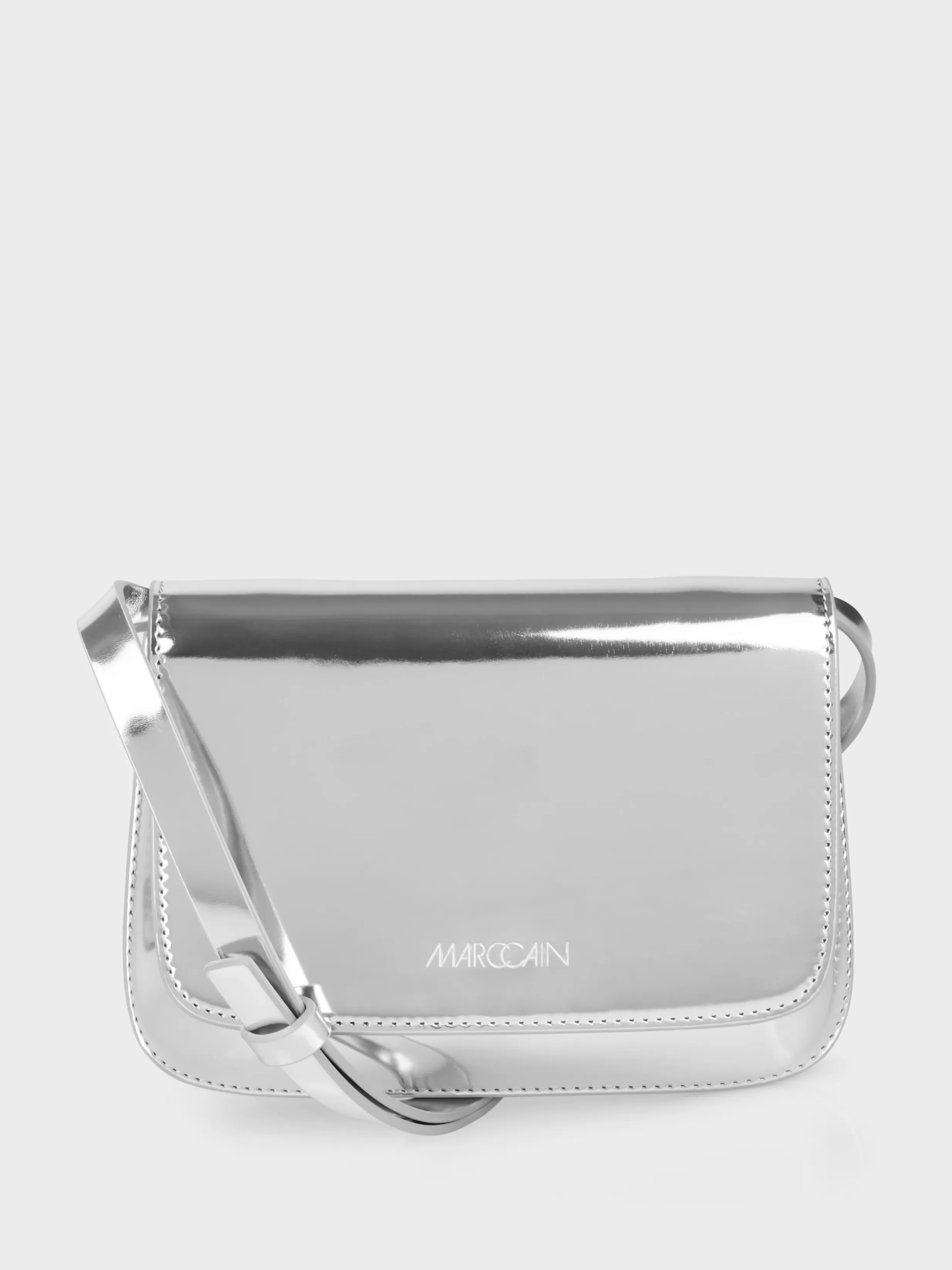 Sale Marc Cain Minibag mit Klappe silver