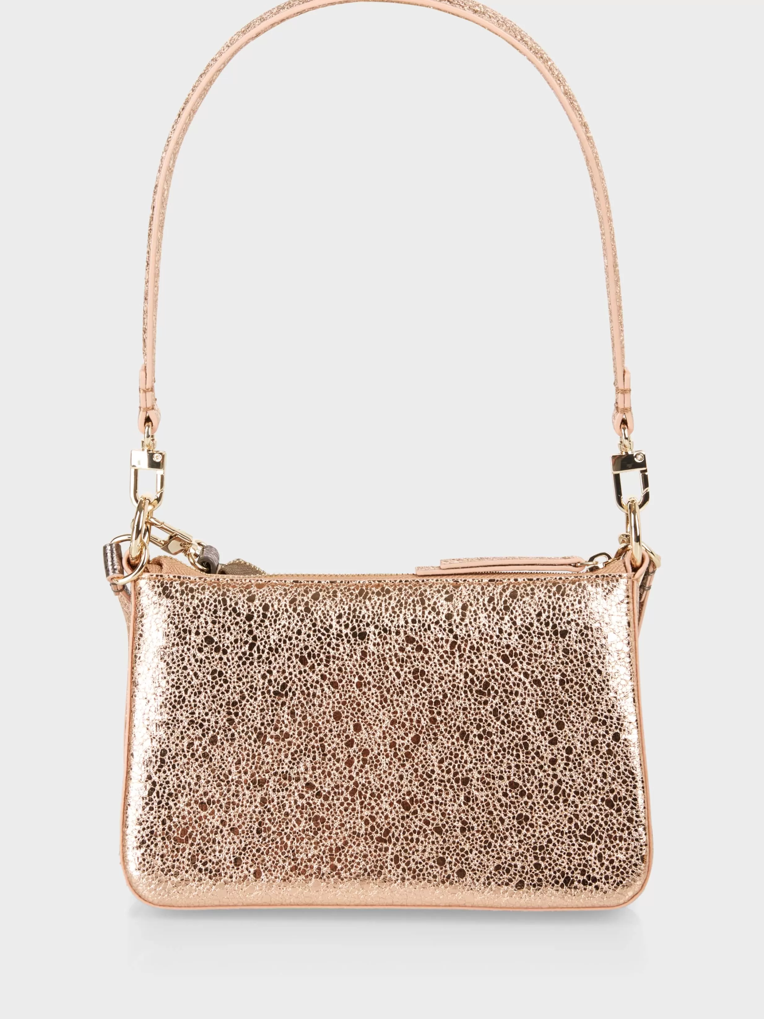 Discount Marc Cain Mini-Bag mit Metallic-Effekt soft rose