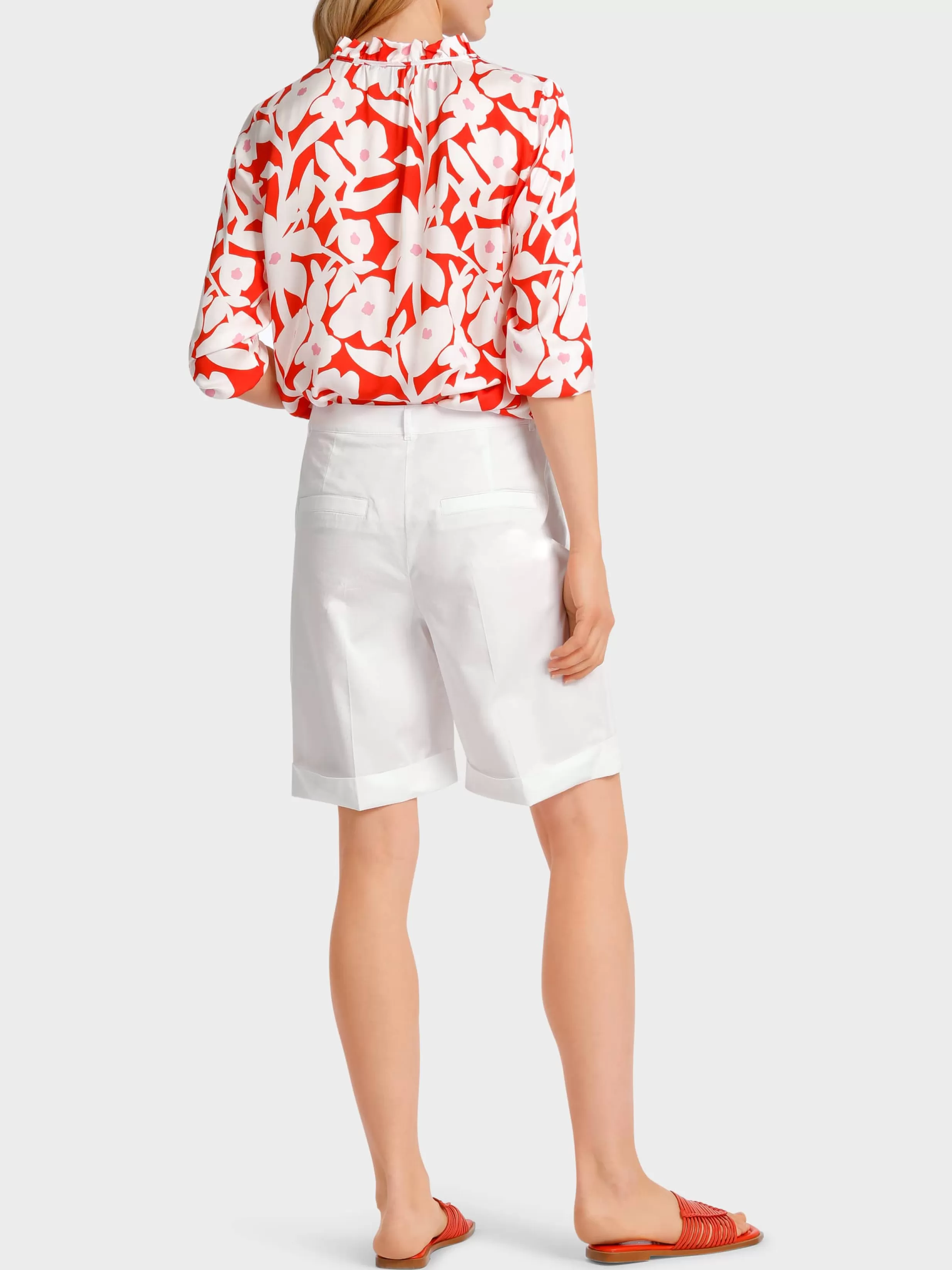 Best Sale Marc Cain Modell FINIKE – Shorts mit Stulpen white