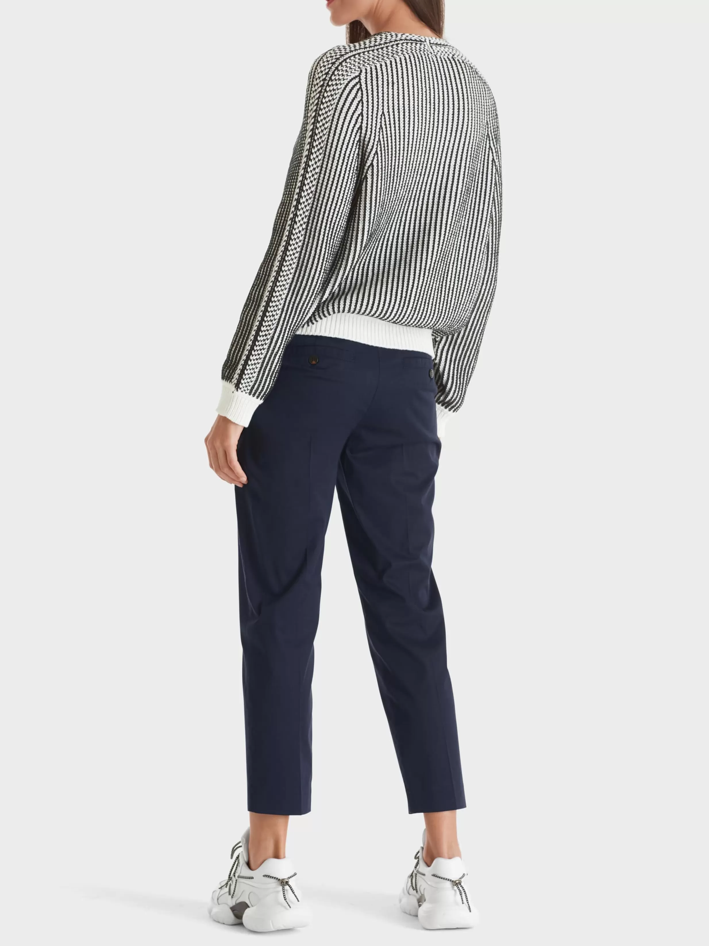 Discount Marc Cain Modell FRANCA aus Light Cotton navy