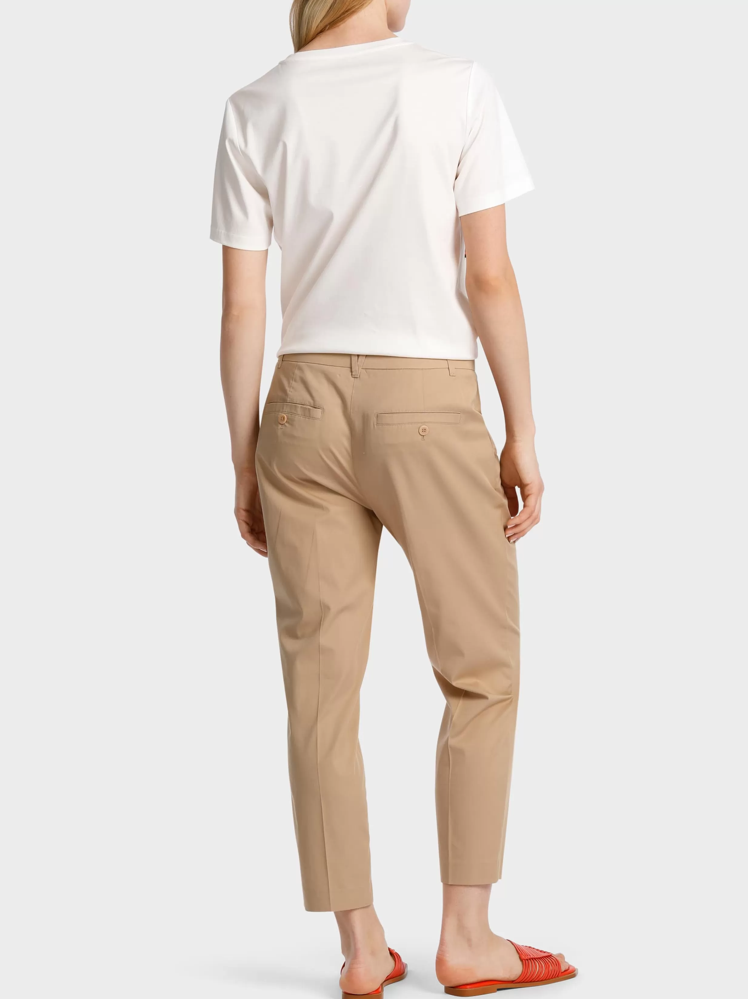 Clearance Marc Cain Modell FRANCA aus Light Cotton deep sand