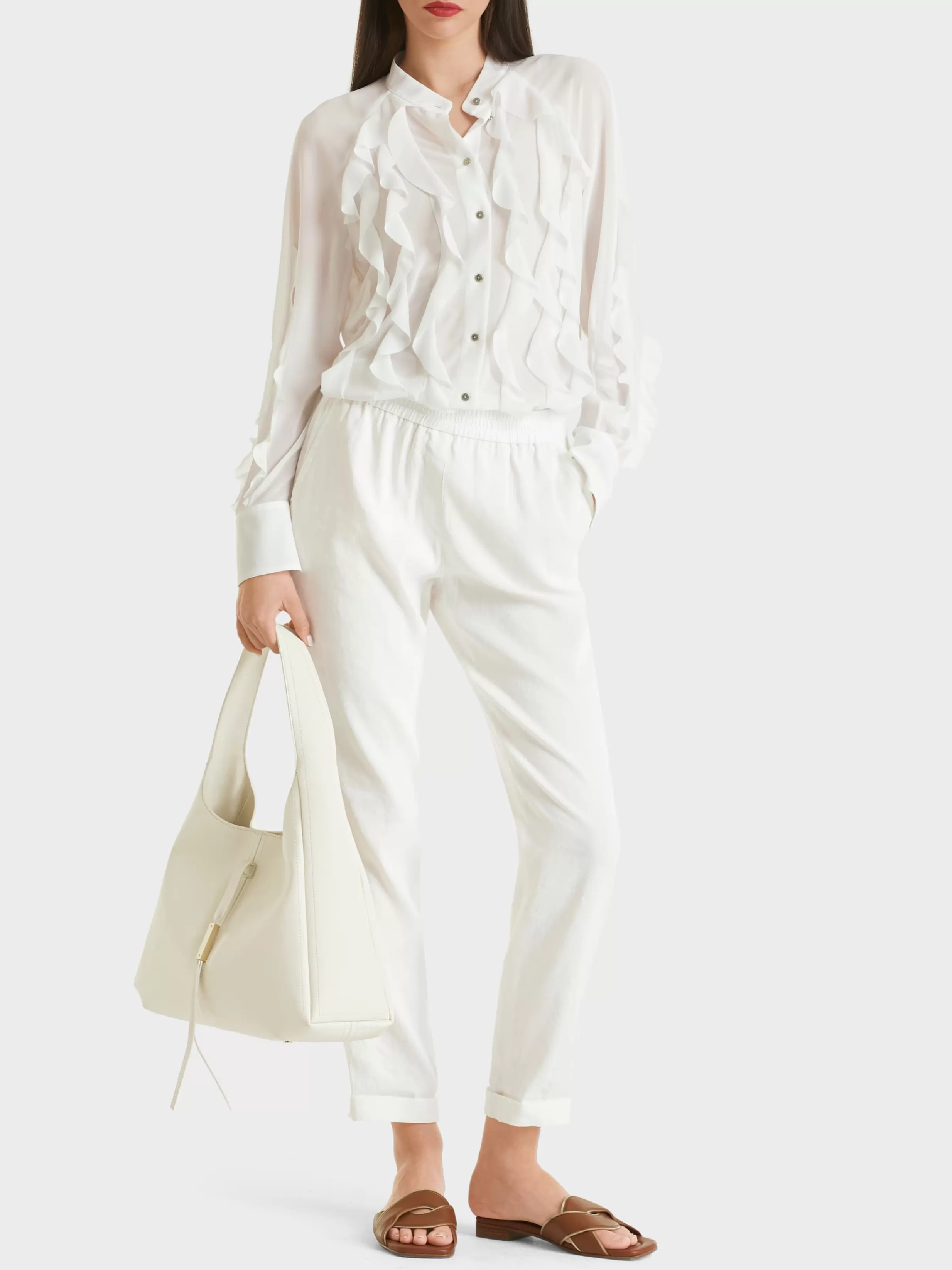 Clearance Marc Cain Modell ROANNE mit Relaxed Fit off-white